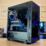 Black/Blue Gaming PC(RX 580 8GB +  RYZEN 3 1200)
