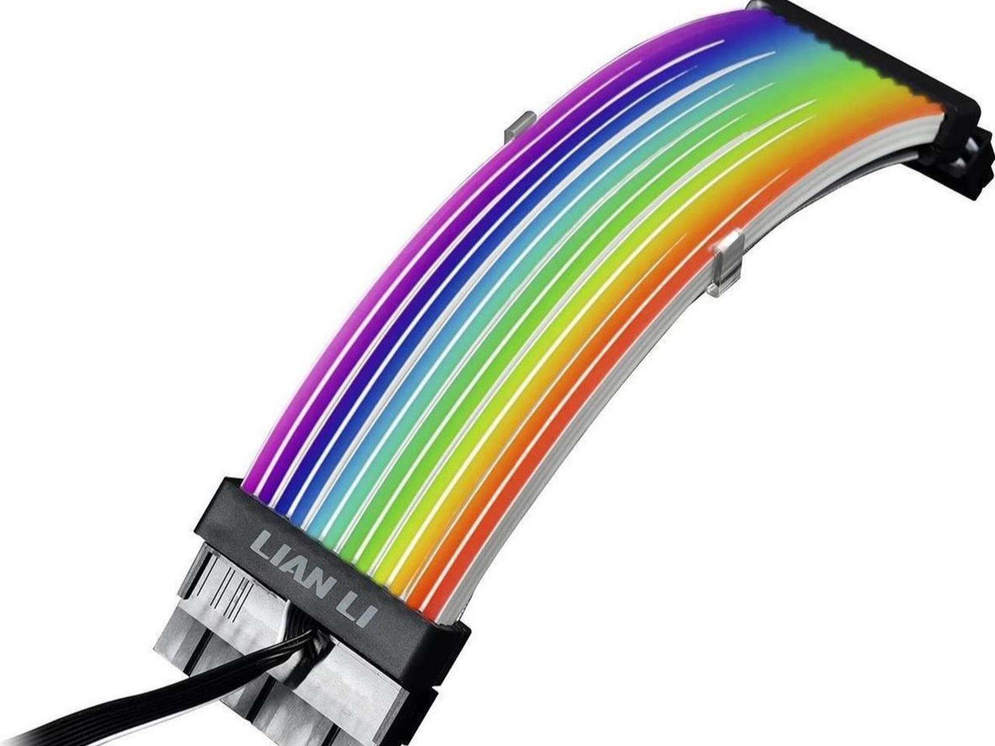 Lian Li Strimer Plus RGB PSU 24-Pin Extension Cable