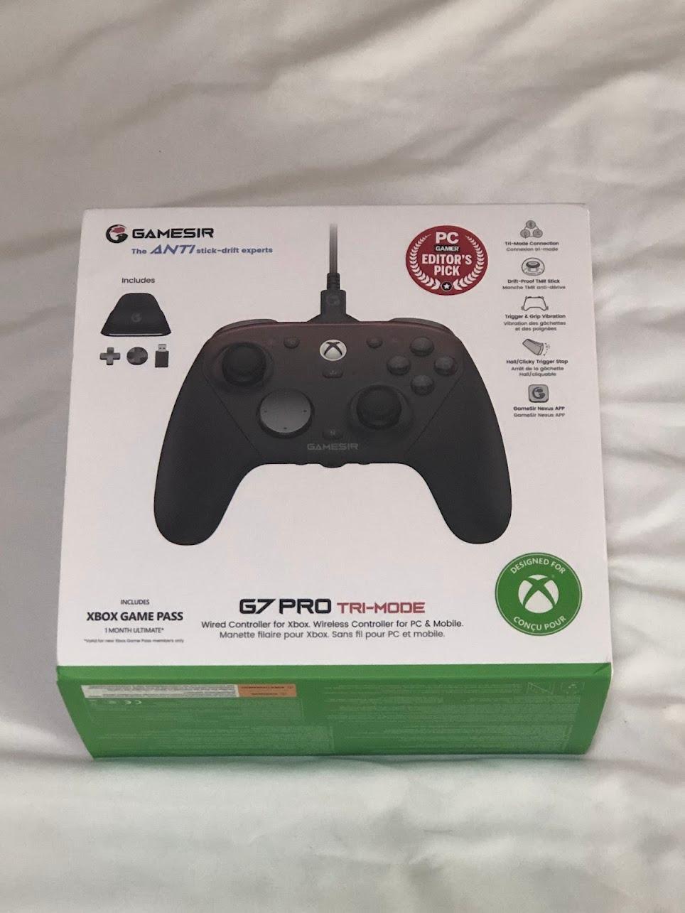 GameSir G7 Pro Tri-Mode Xbox Wired, PC & Mobile Wireless Controller (SHADOW EMBER w/ O-Ring Mod)