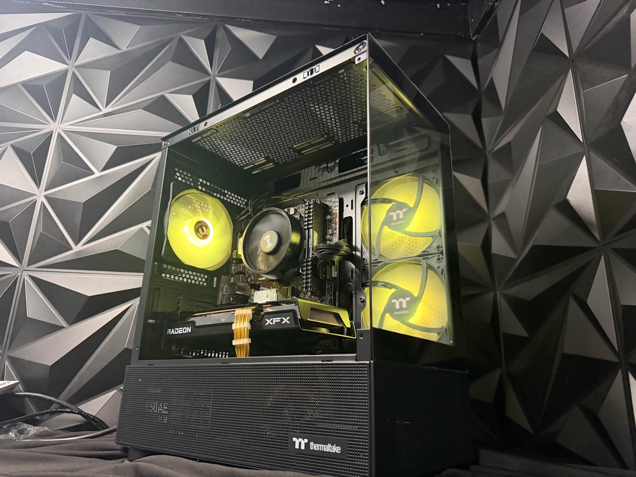 🦷✨ GOLD TOOTH ✨🦷Ryzen 5 5500| RX 6600| 16 GB DDR4| 500 GB SSD| 650W PSU
