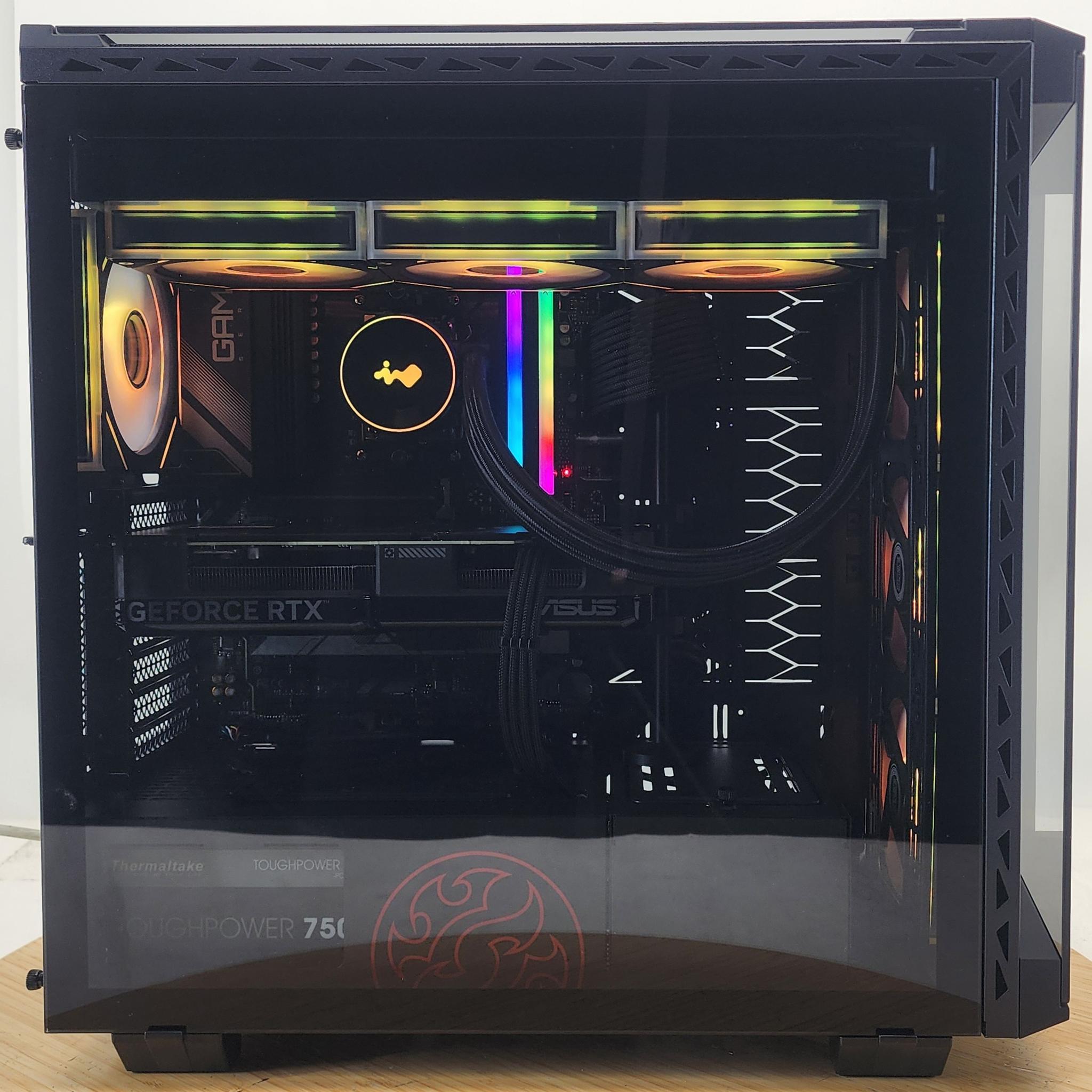 Gaming PC Ryzen 5 9600X 32GB RAM 1TB SSD RTX 4070 12GB Windows 11 Computer