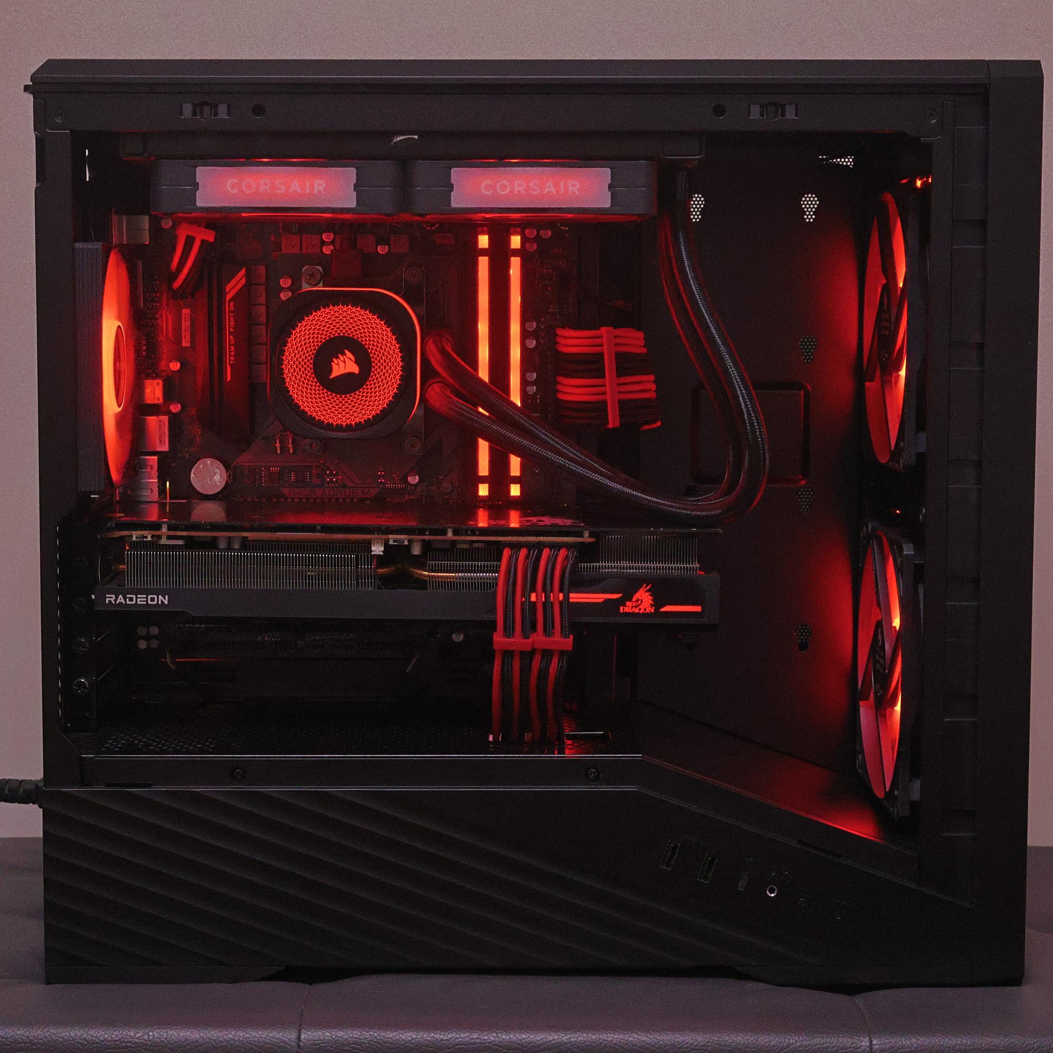 🔥 High-Performance Gaming PC – Ryzen 7 5800X | RX 6800 XT Red Devil | 32GB RGB