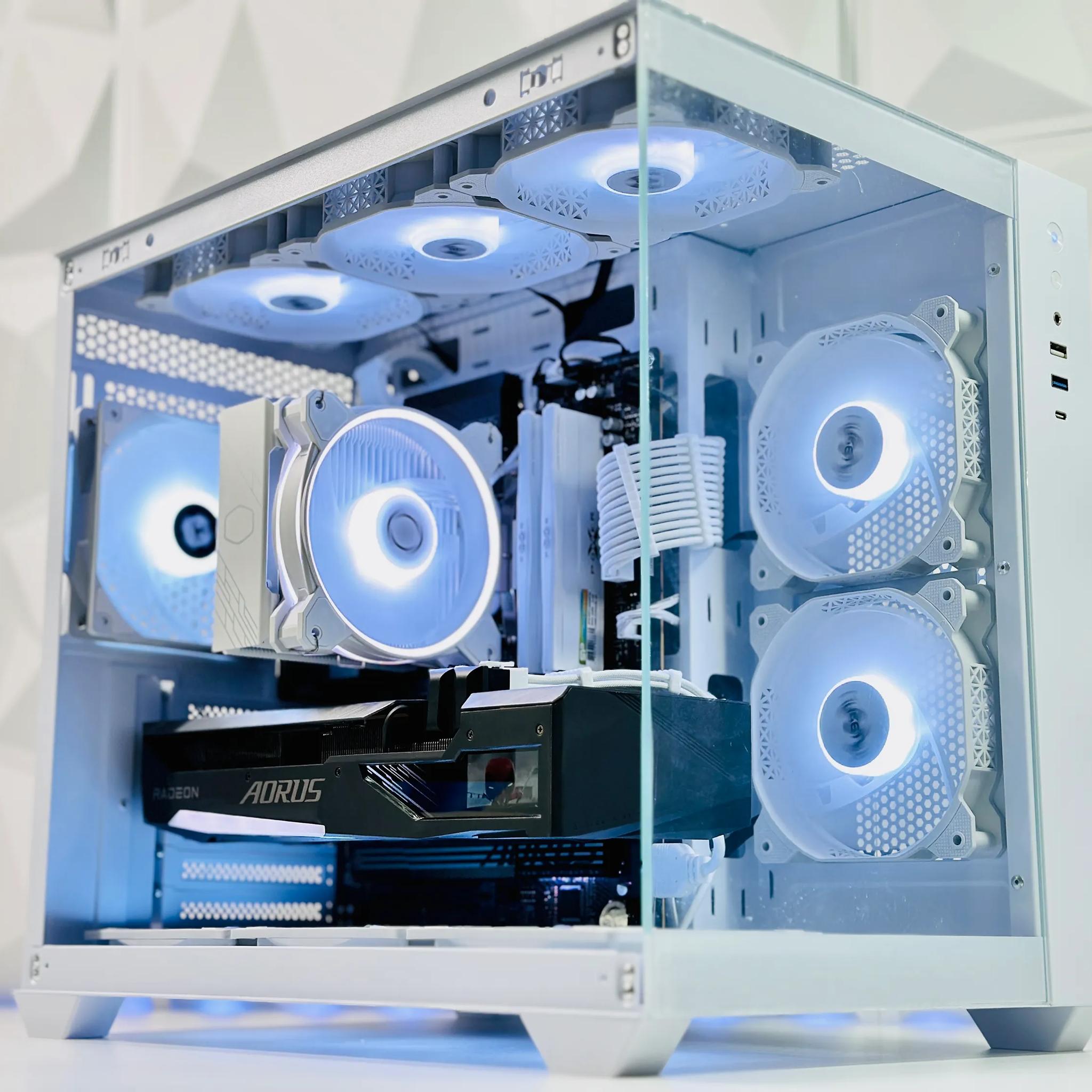 ❤️‍🔥❤️‍🔥Extreme Gaming PC ❤️‍🔥AMD RX 6800XT 16GB GDRR6 ⚡AMD Ryzen 7600 6-core⚡32GB DDR5⚡1TB NVME