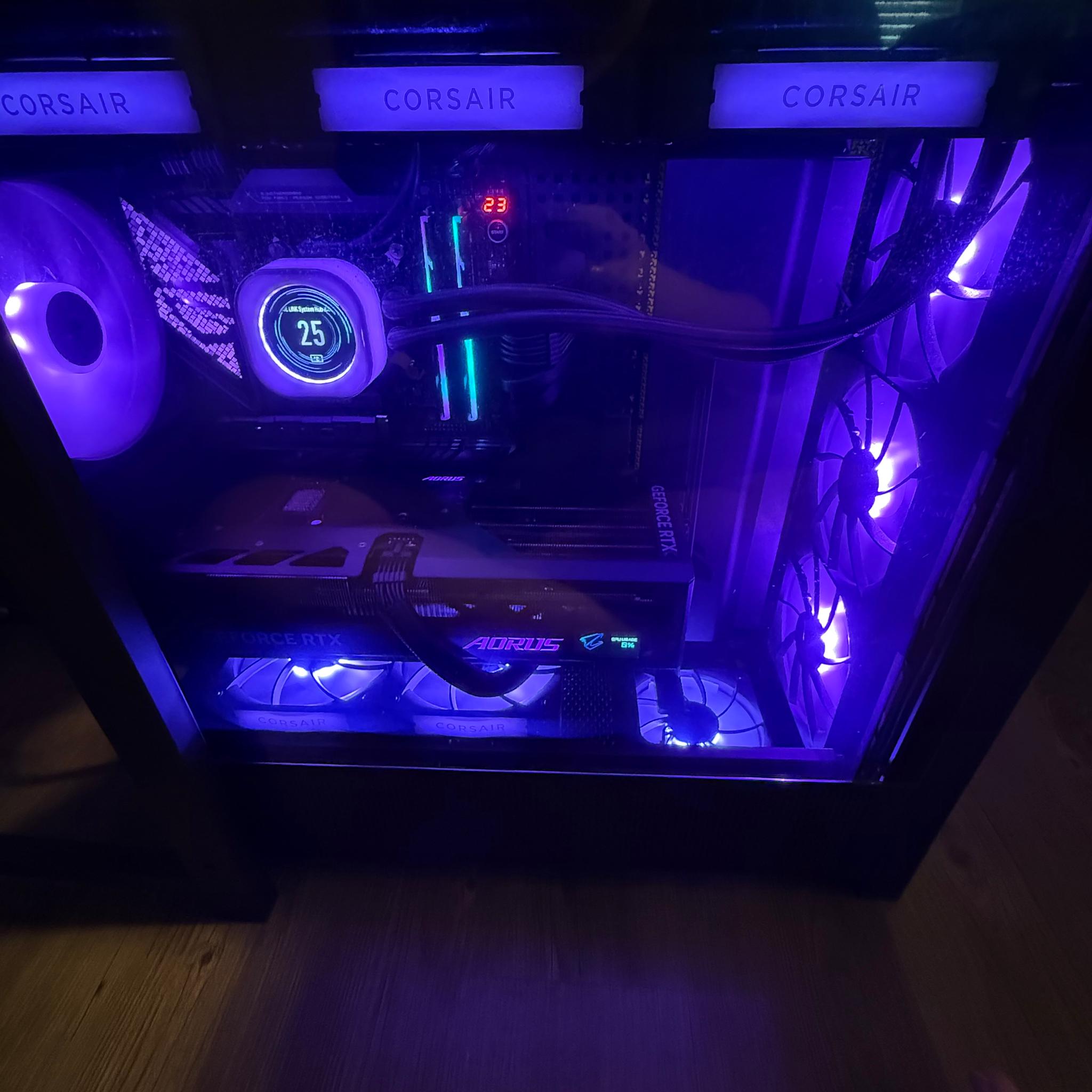 GeForce RTX 5080 Custom Gaming PC - Core Ultra 9 285, 64GB RAM, 2TB NVMe SSD