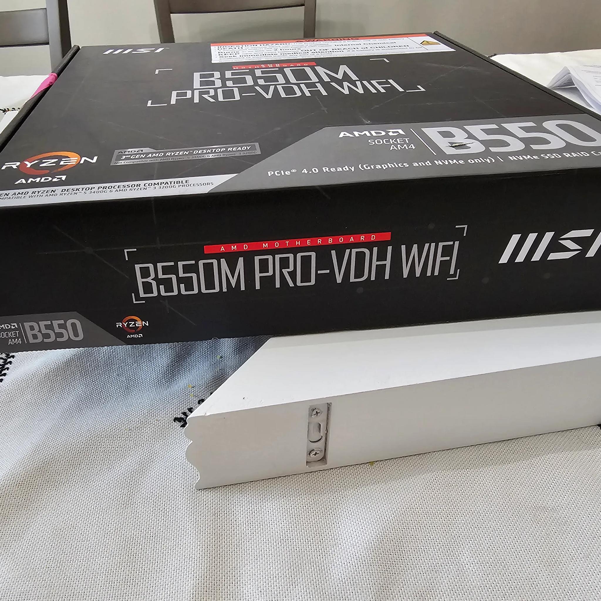 MSI B550M PRO-VDH WiFi ProSeries Motherboard