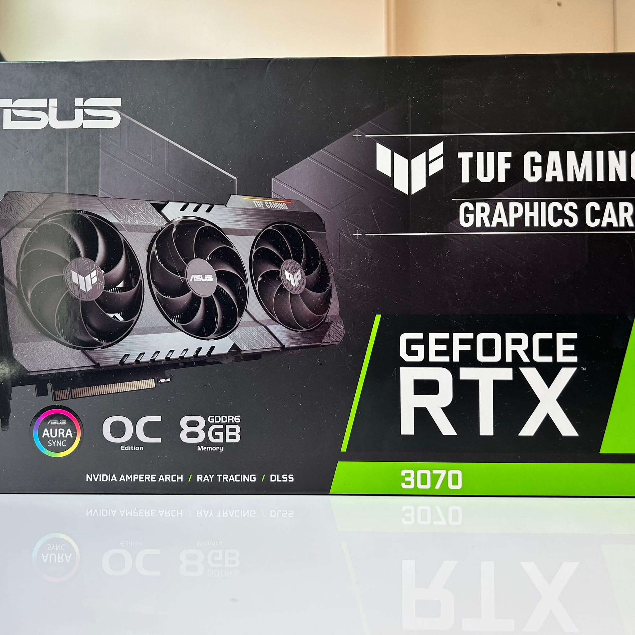 🚀 New ASUS GeForce RTX 3070 TUF Gaming OC 8 GB 🎮💥
