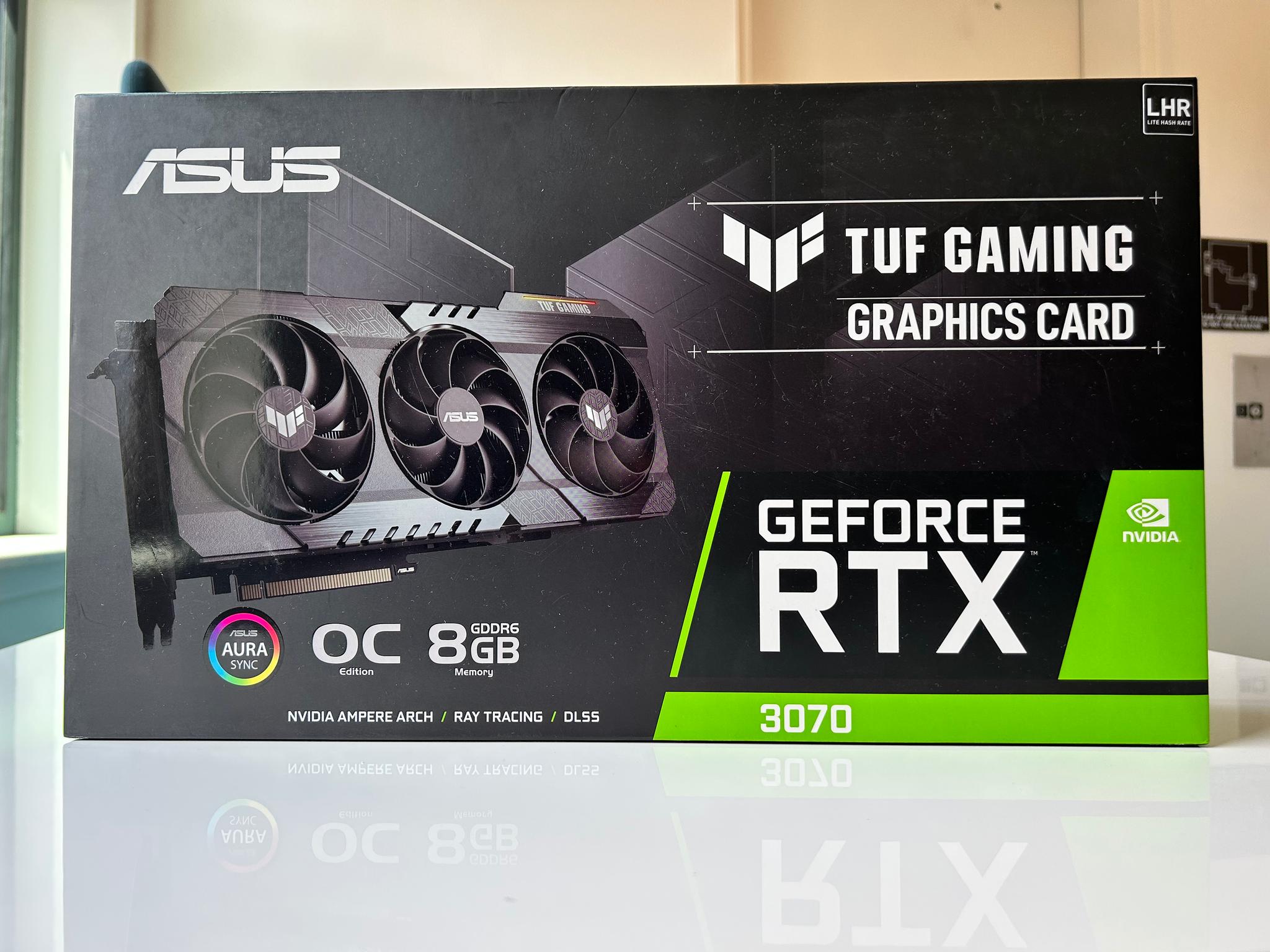 🚀 New ASUS GeForce RTX 3070 TUF Gaming OC 8 GB 🎮💥