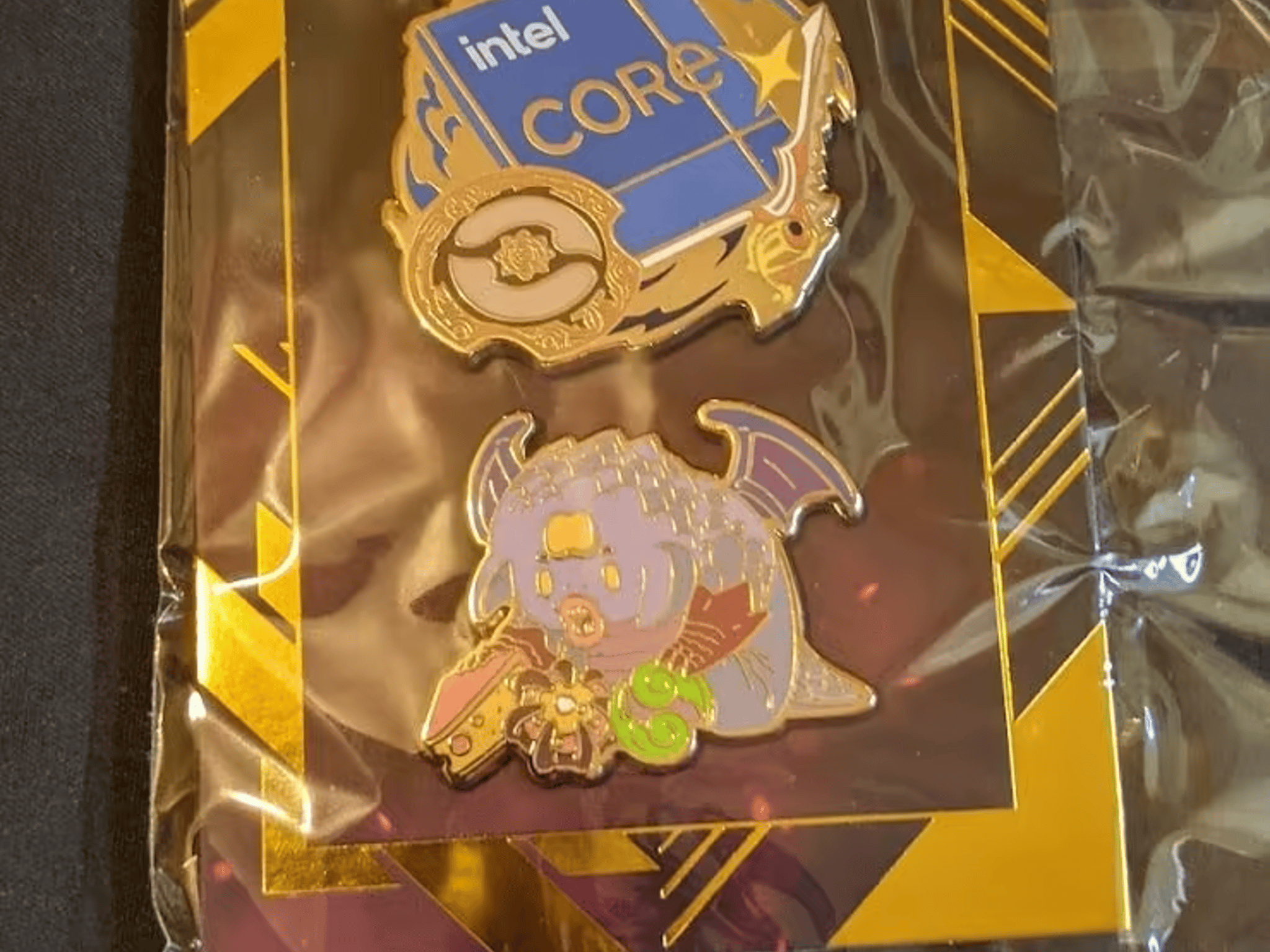 BNOB Intel / DOTA 2 The International 2021 Pins and Stickers 