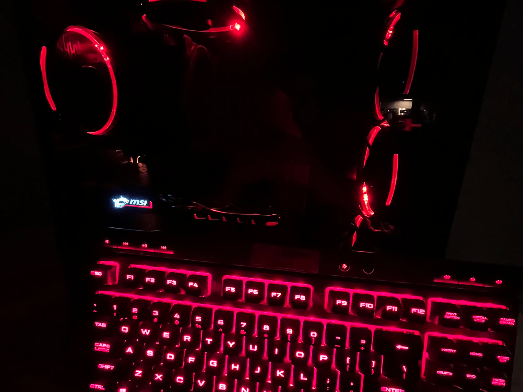 Budget Banger V2 Red on Black
