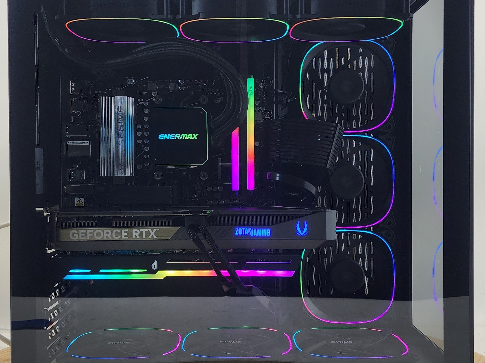 Gaming PC Ryzen 7 7700 32GB RAM 1TB SSD RTX 5070 12GB Windows 11 Computer