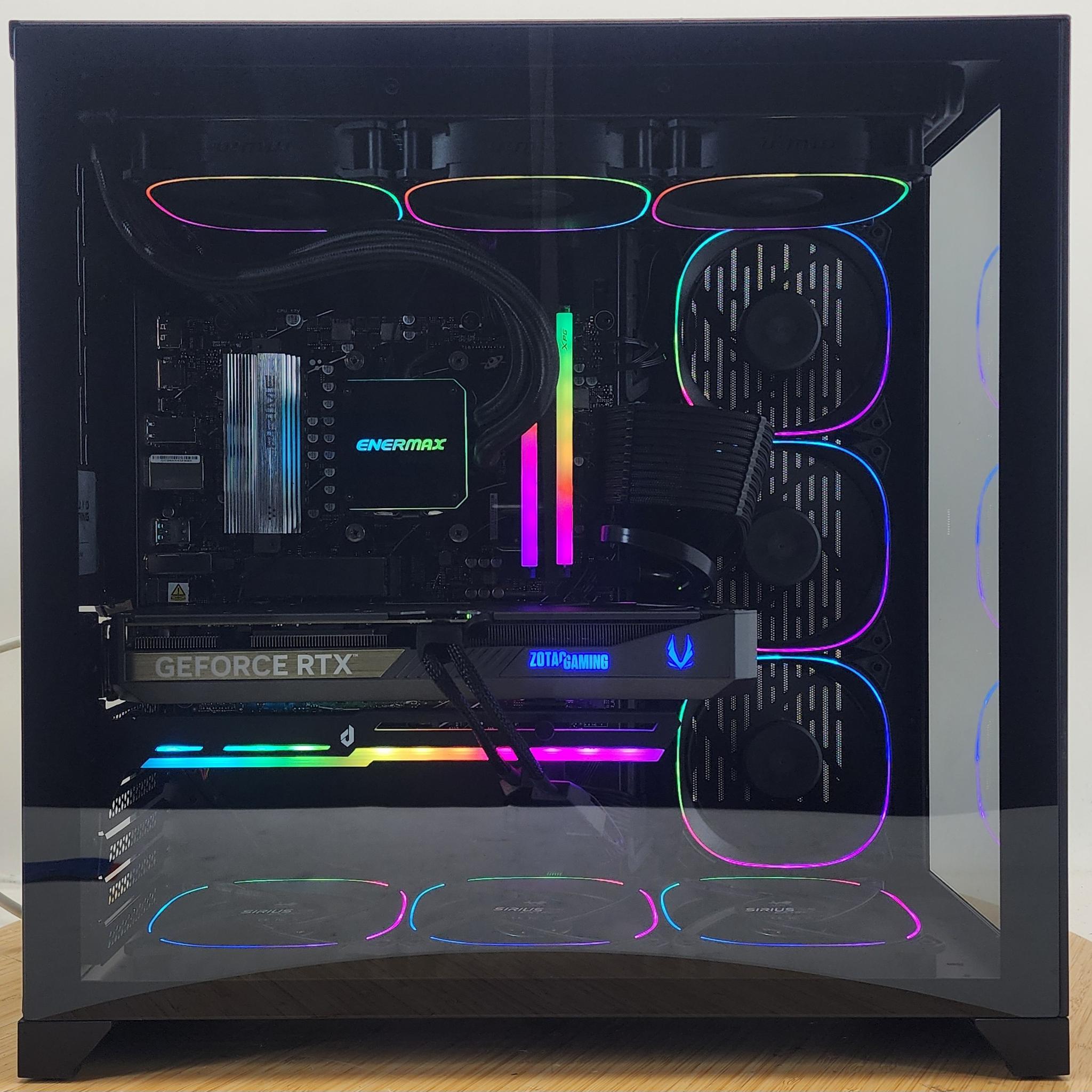 Gaming PC Ryzen 7 7700 32GB RAM 1TB SSD RTX 5070 12GB Windows 11 Computer