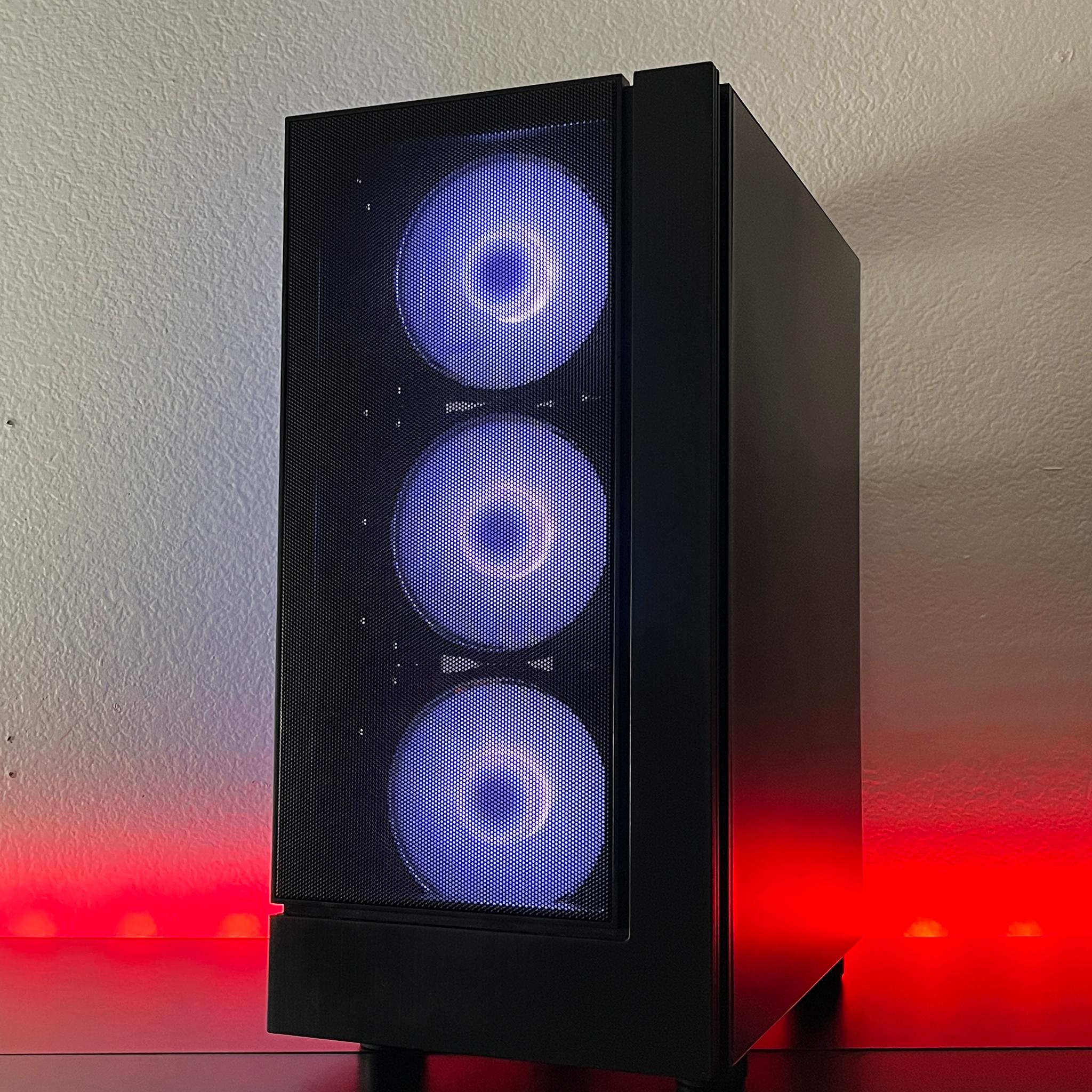 GTX 1070 8GB, Ryzen 7 2700, 16GB RAM | Black RGB Gaming Computer/PC