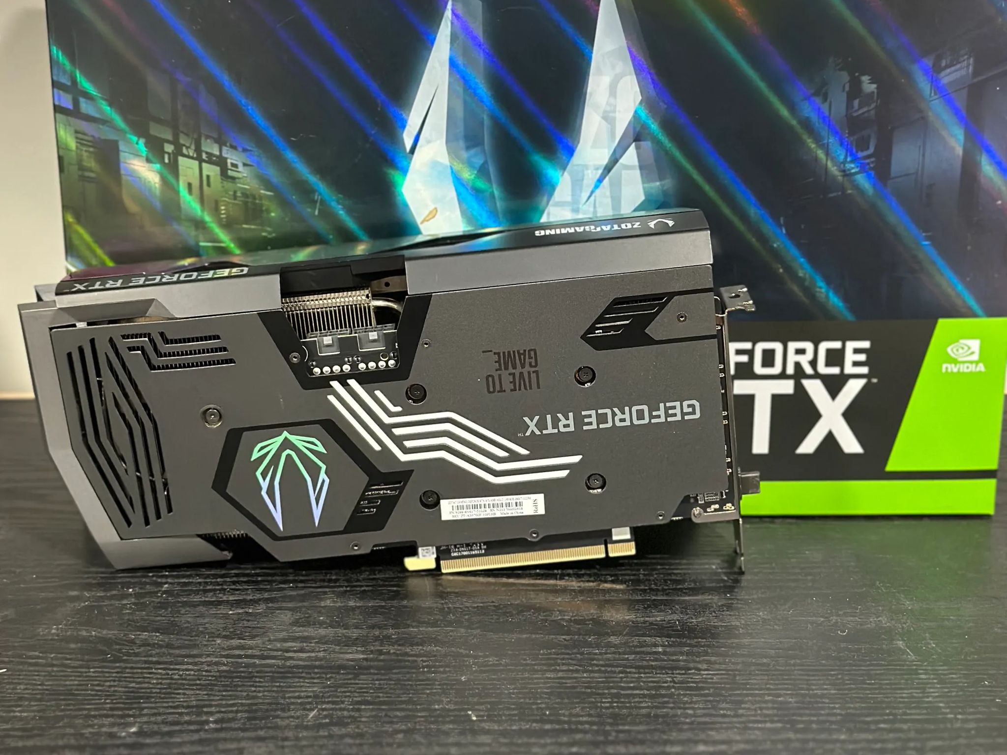 ZOTAC GAMING GeForce RTX 3070 AMP Holo PCIE 4.0 Gaming Graphics Card