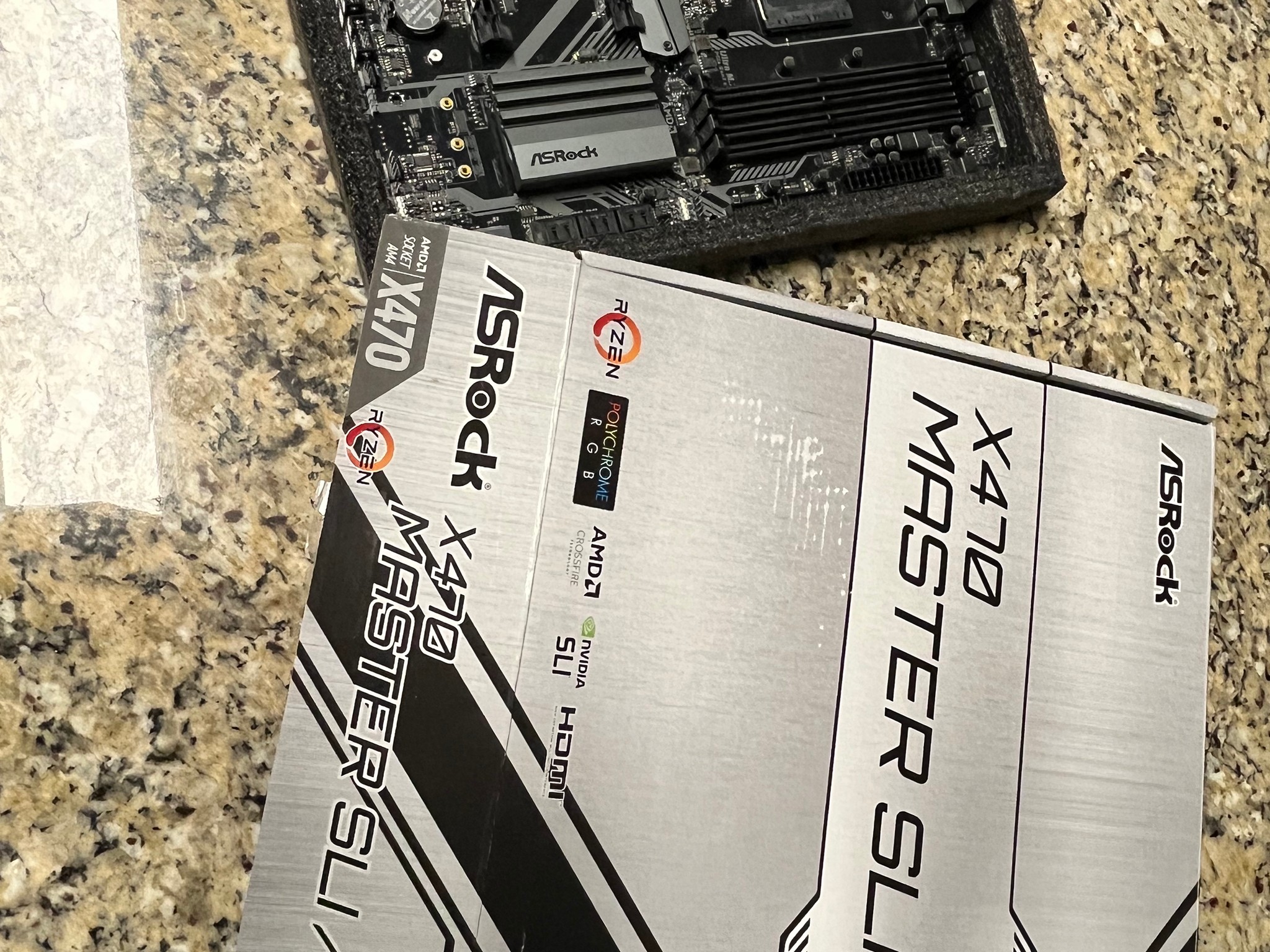 Asrock X470 Master SLI/AC ATX 