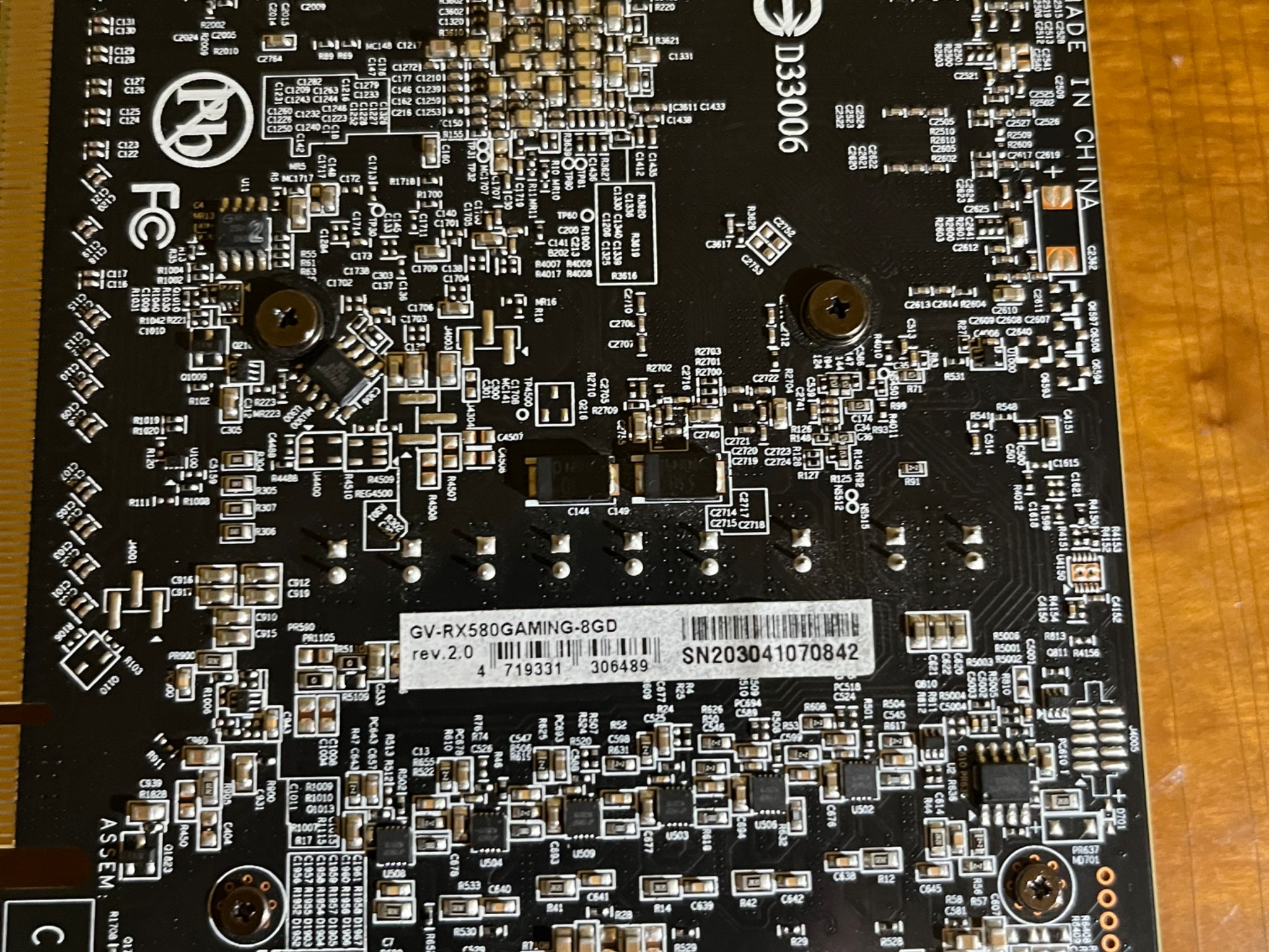 Gigabyte Radeon RX 580 8GB