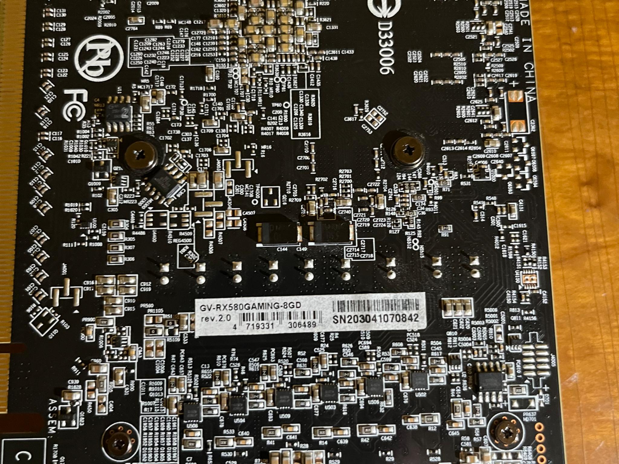 Gigabyte Radeon RX 580 8GB