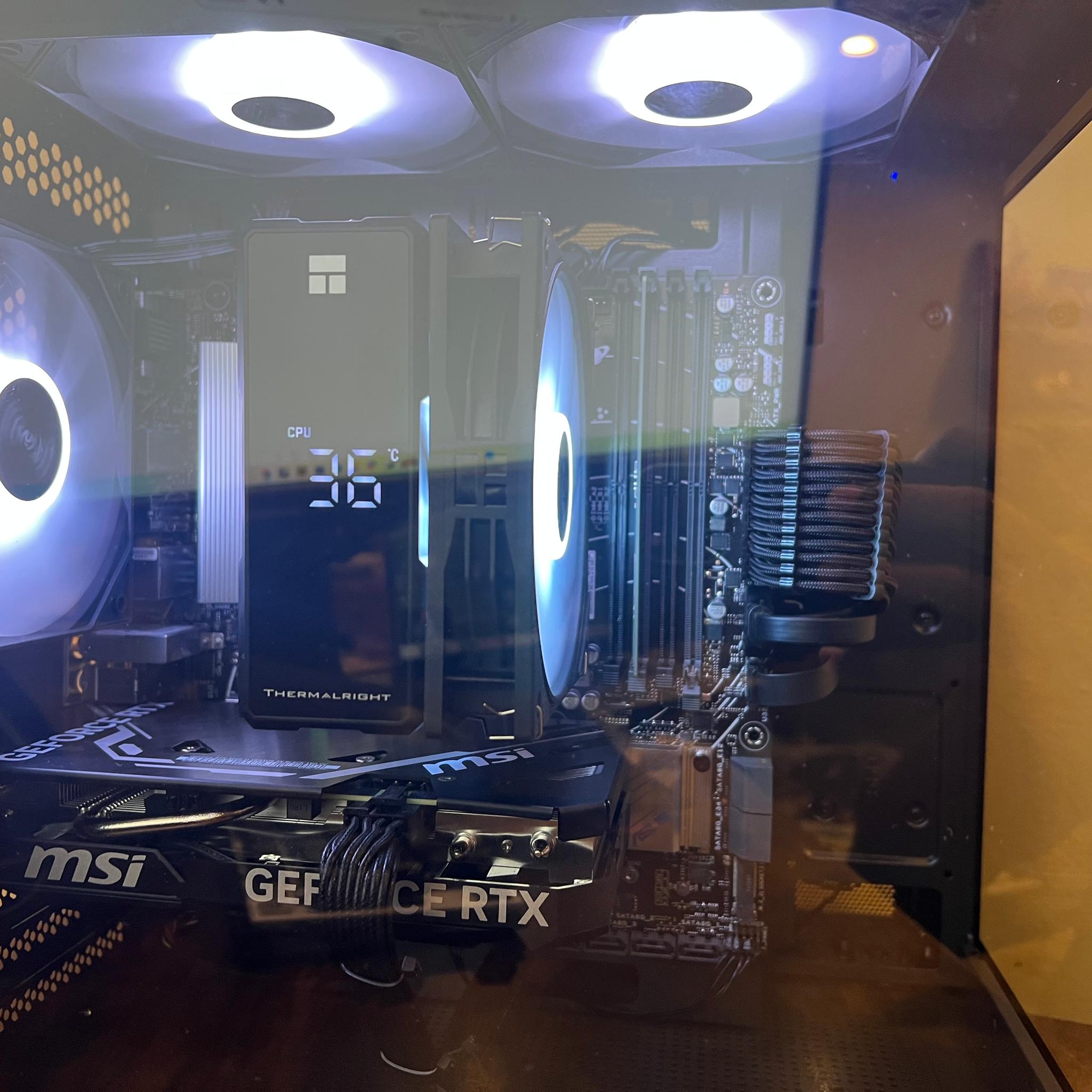 RTX 4060TI 16GB | Ryzen 5 7500F | 16GB DDR5 RAM | 1tb NVME | Wifi & Bluetooth | 1440p Gaming PC