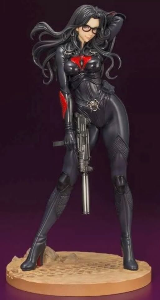 BARONESS GI JOE Cobra Figure | KOTOBUKIYA BISHOUJO | Black Version
