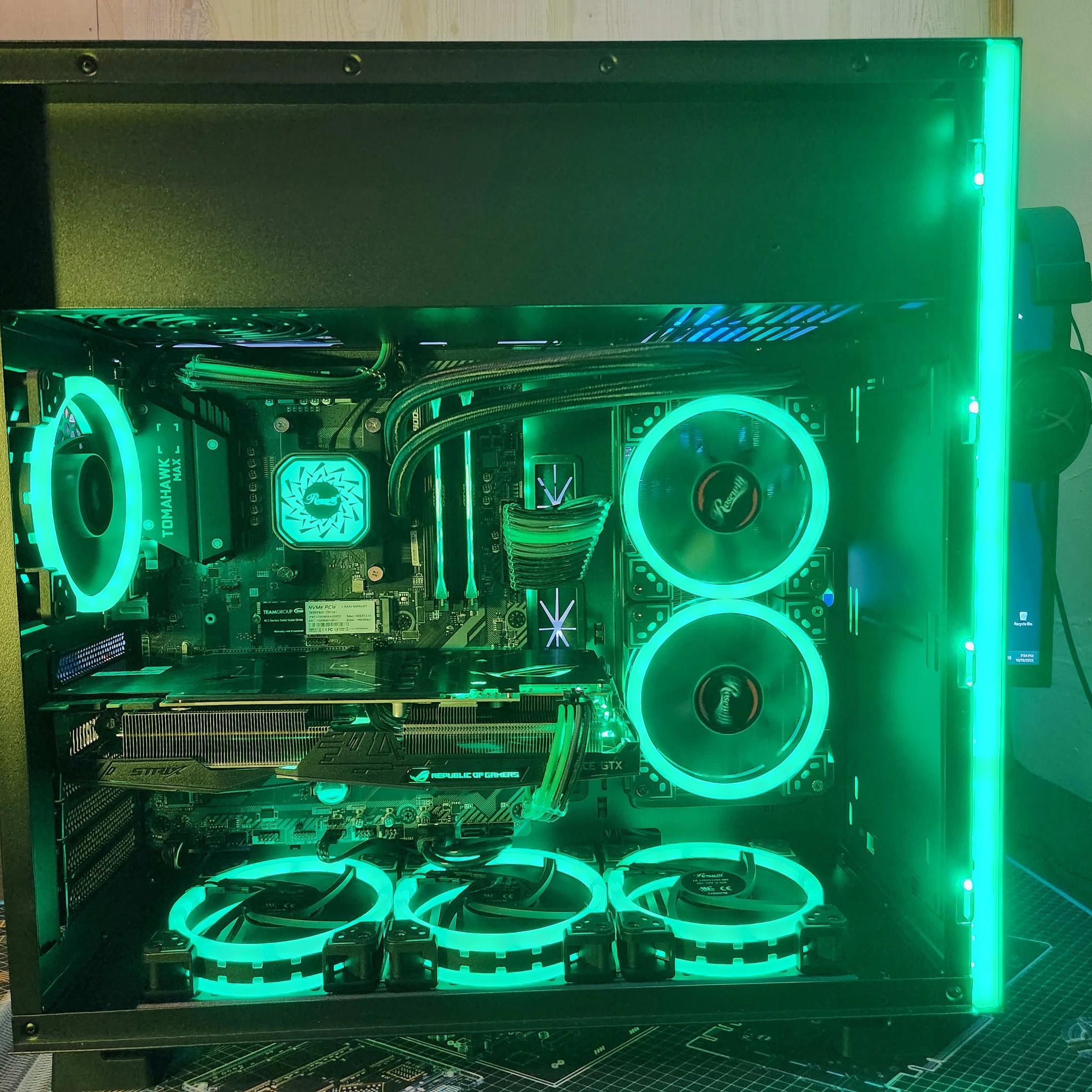 Custom 2700X | GTX 1070ti | 16GB 3600 MHz | 1TB NVME SSD Gaming PC