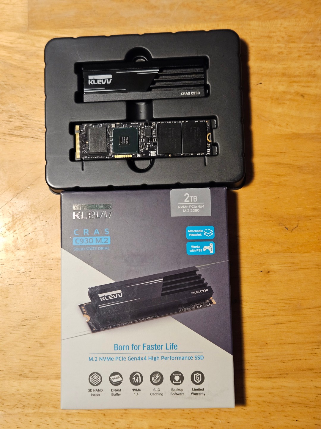 Klevv Cras C930 2TB NVME SSD with DRAM Cache and Heatsink | Jawa