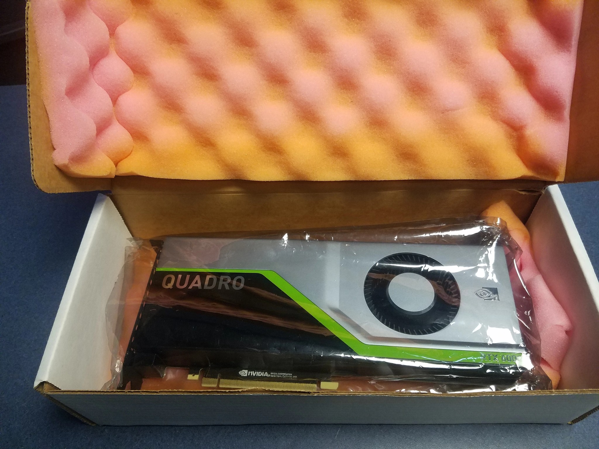 On Sale! Two RTX 6000 24GB Video Cards & 3-Slot NVLINK Bridge