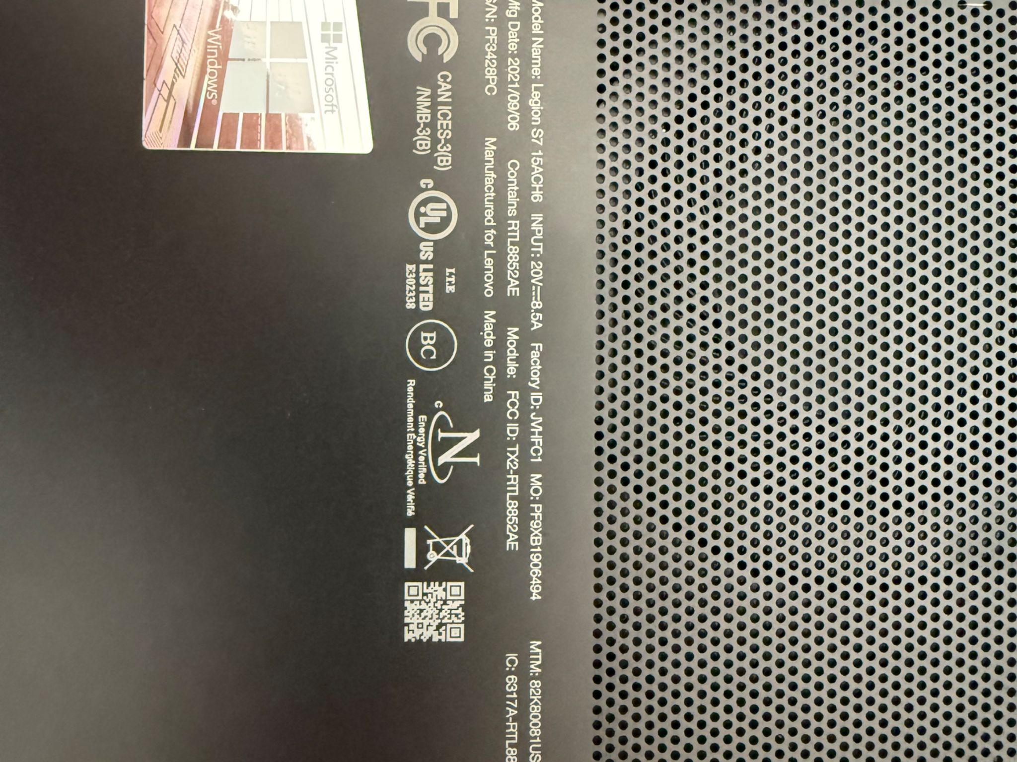 Lenovo Legion Slim 7 - Gaming Laptop