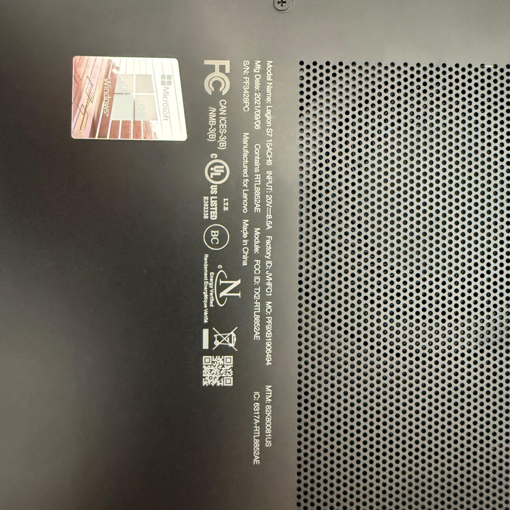 Lenovo Legion Slim 7 - Gaming Laptop