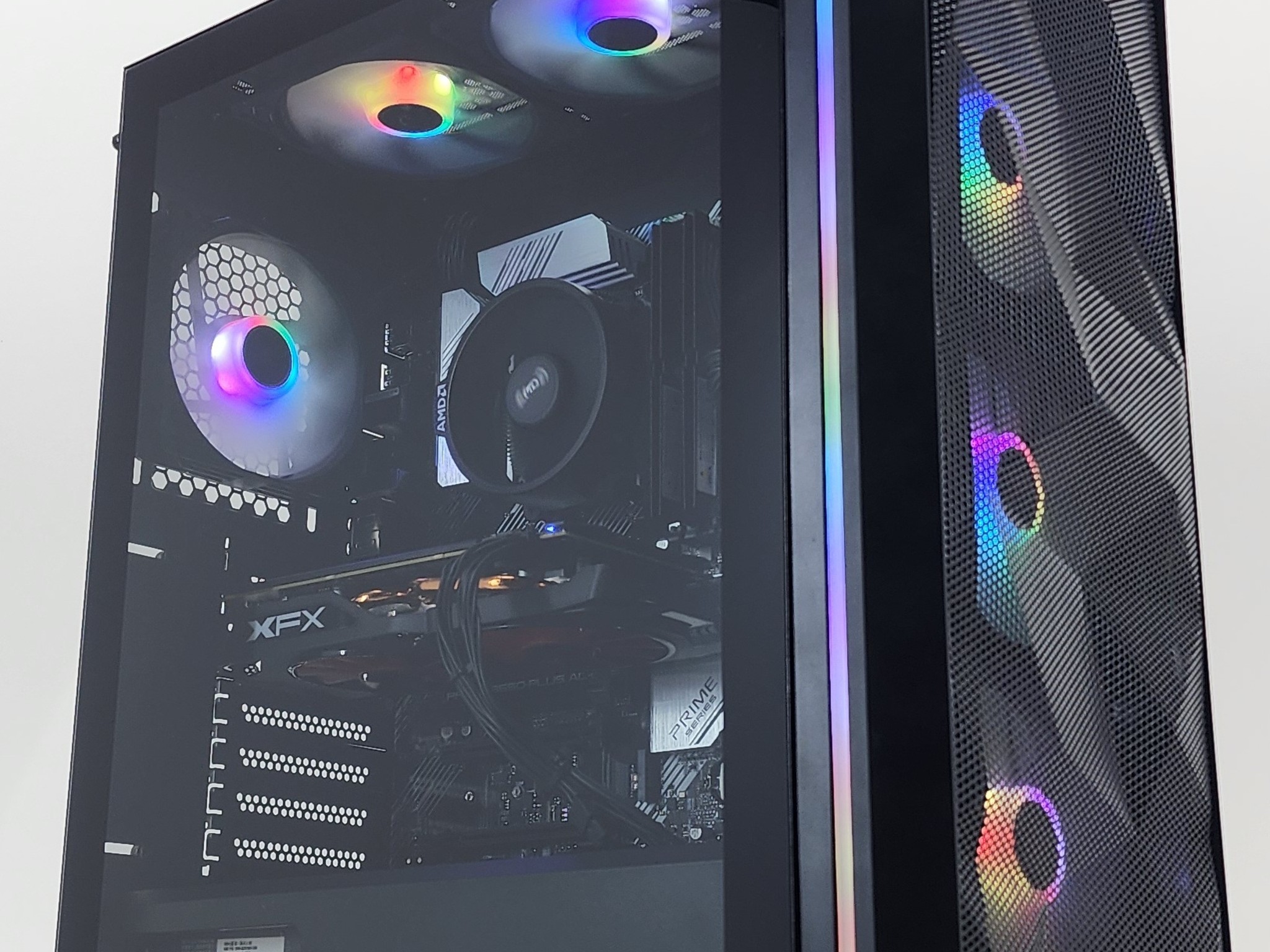 Gaming PC Ryzen 5 5500 16GB RAM 256GB SSD RX 580 8GB Windows 11 Computer