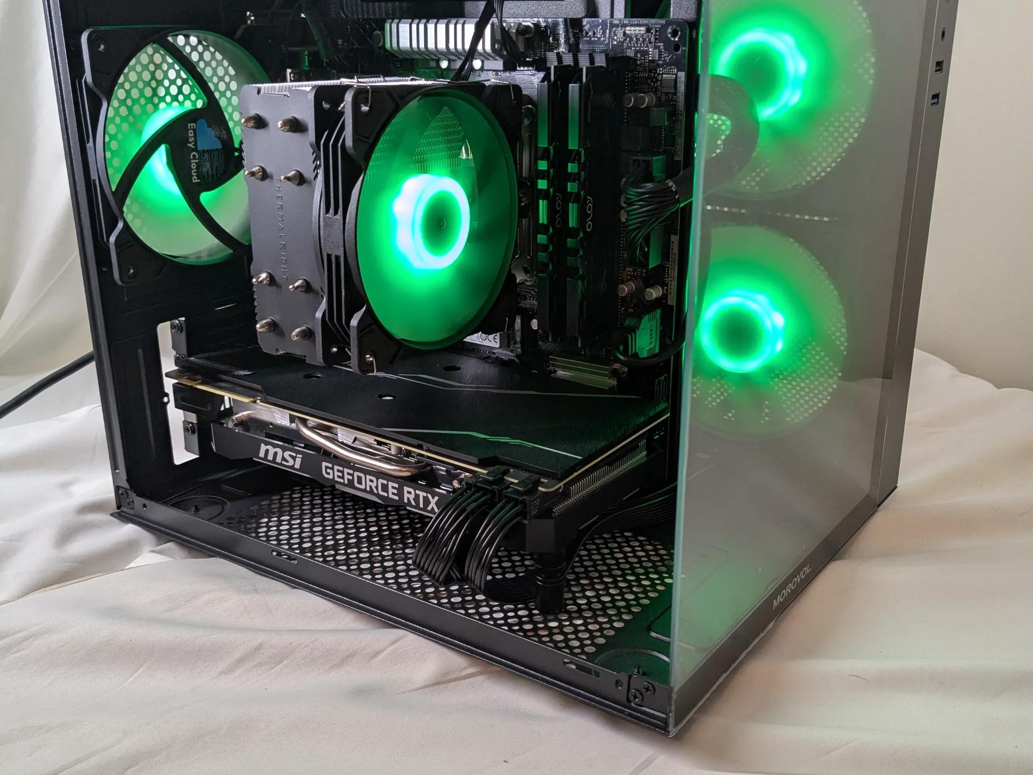 RTX 2070 super | Ryzen 5 5500 | 32 GB ddr4 ram | Micro ATX