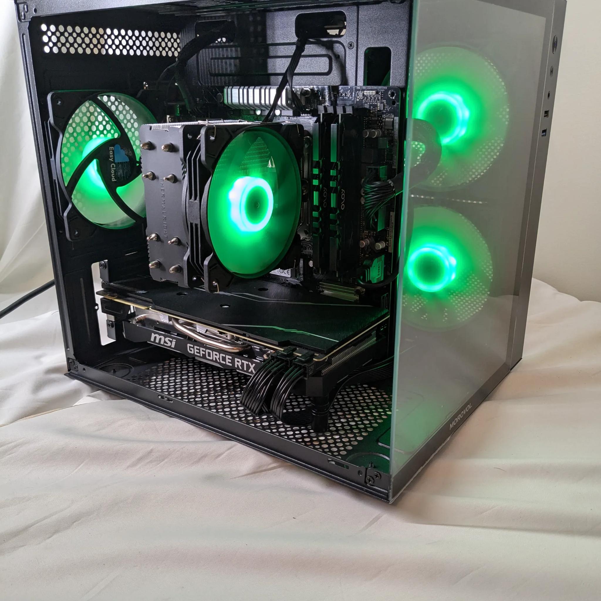 RTX 2070 super | Ryzen 5 5500 | 32 GB ddr4 ram | Micro ATX