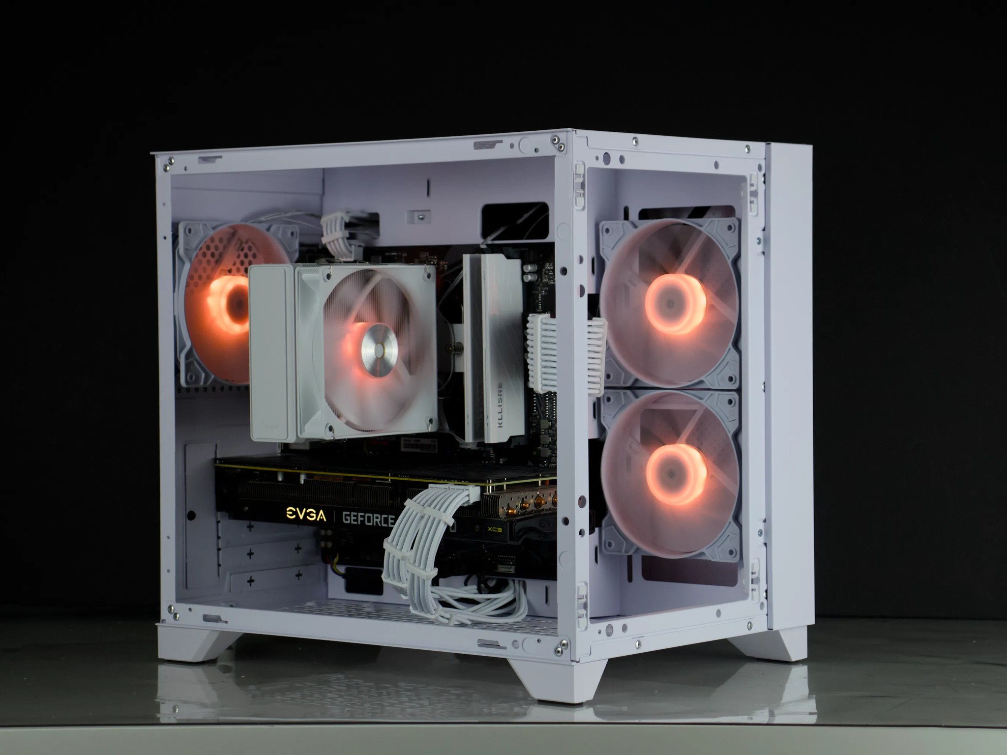 💎❅White Gaming PC – RTX 3070, Ryzen 5 5600X, 32GB, 1TB SSD - RGB, WiFi💎❅