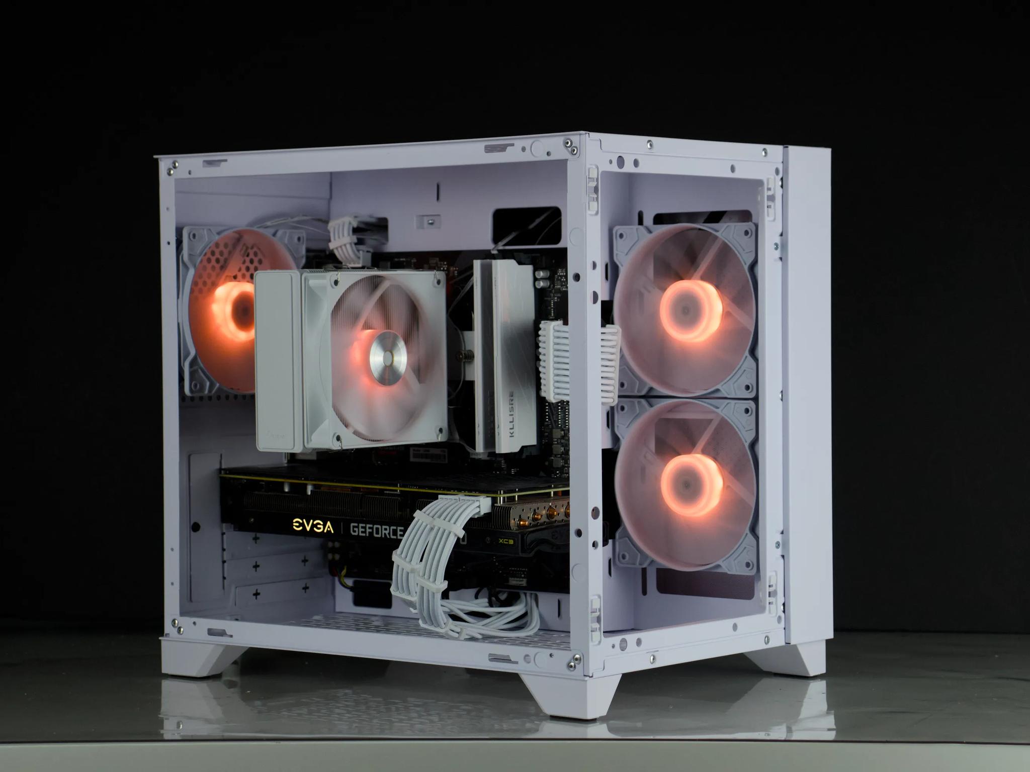 💎❅White Gaming PC – RTX 3070, Ryzen 5 5600X, 32GB, 1TB SSD - RGB, WiFi💎❅