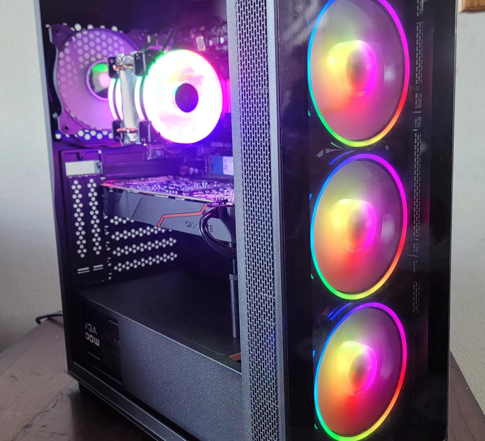 1080p Gaming PC Ryzen 7 2700x GTX 1080 8gb OC