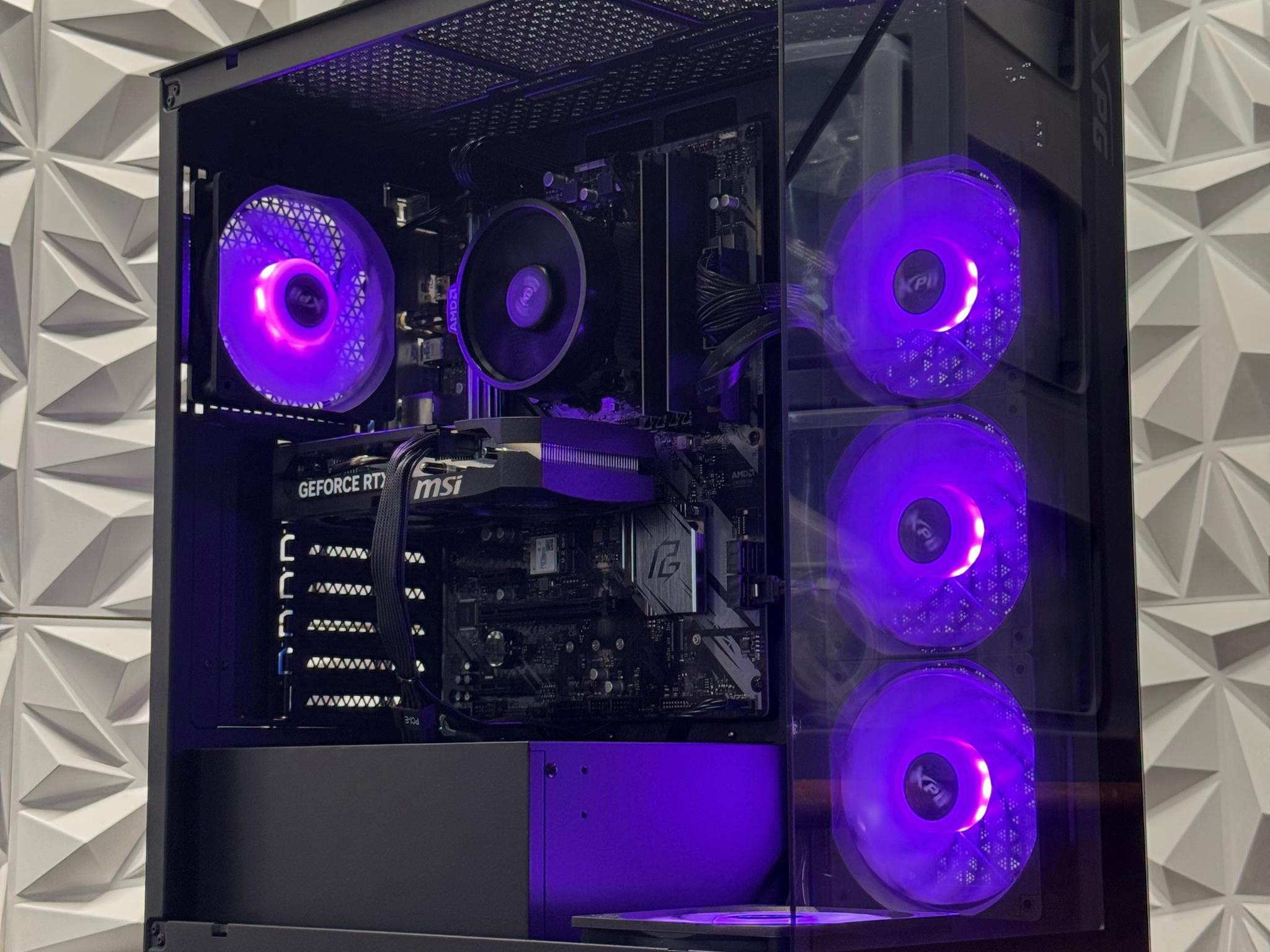 Rtx 5060 / Ryzen 5 5500 / 16GB Ram / 512GB SSD / Windows 11 Pro / RGB control