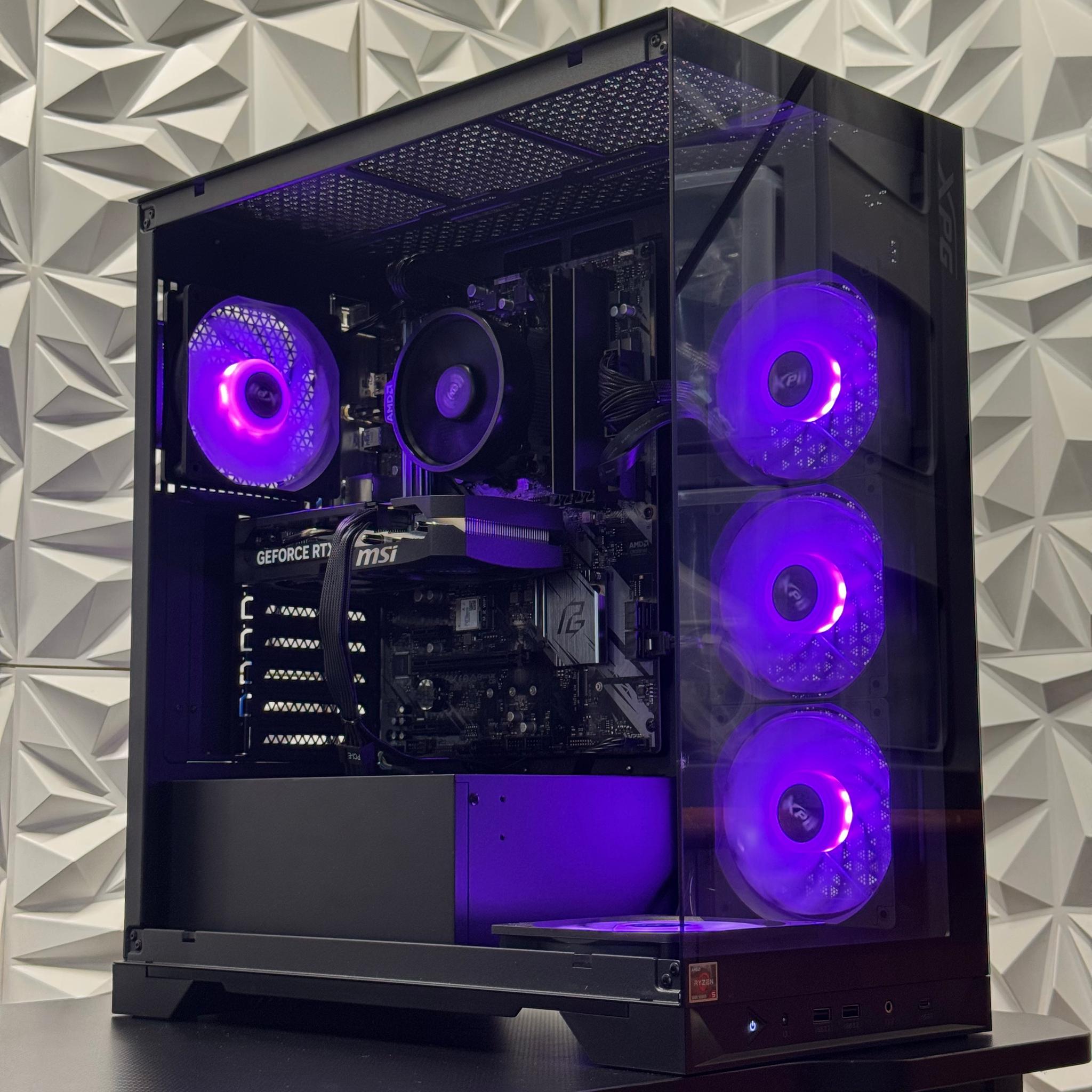 Rtx 5060 / Ryzen 5 5500 / 16GB Ram / 512GB SSD / Windows 11 Pro / RGB control