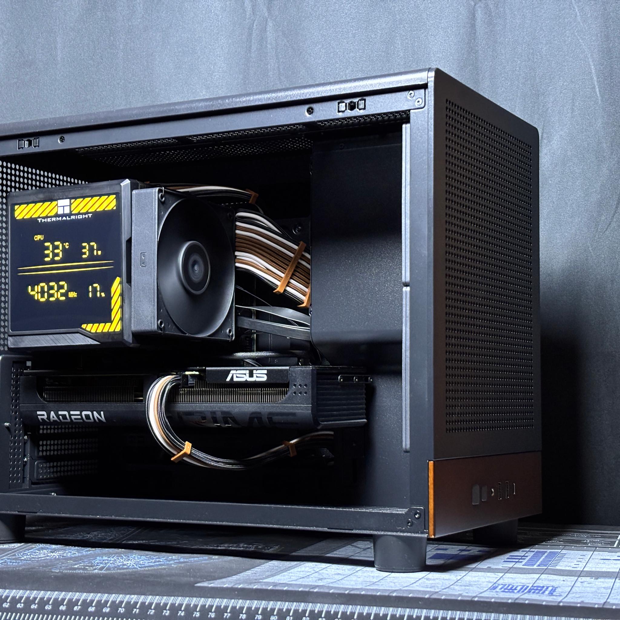 🔥QUIET and POWERFUL AM5 PC🔥9060 XT| Ryzen 5 7500F | 32gb DDR5 | 500 GB M.2 SSD🔥