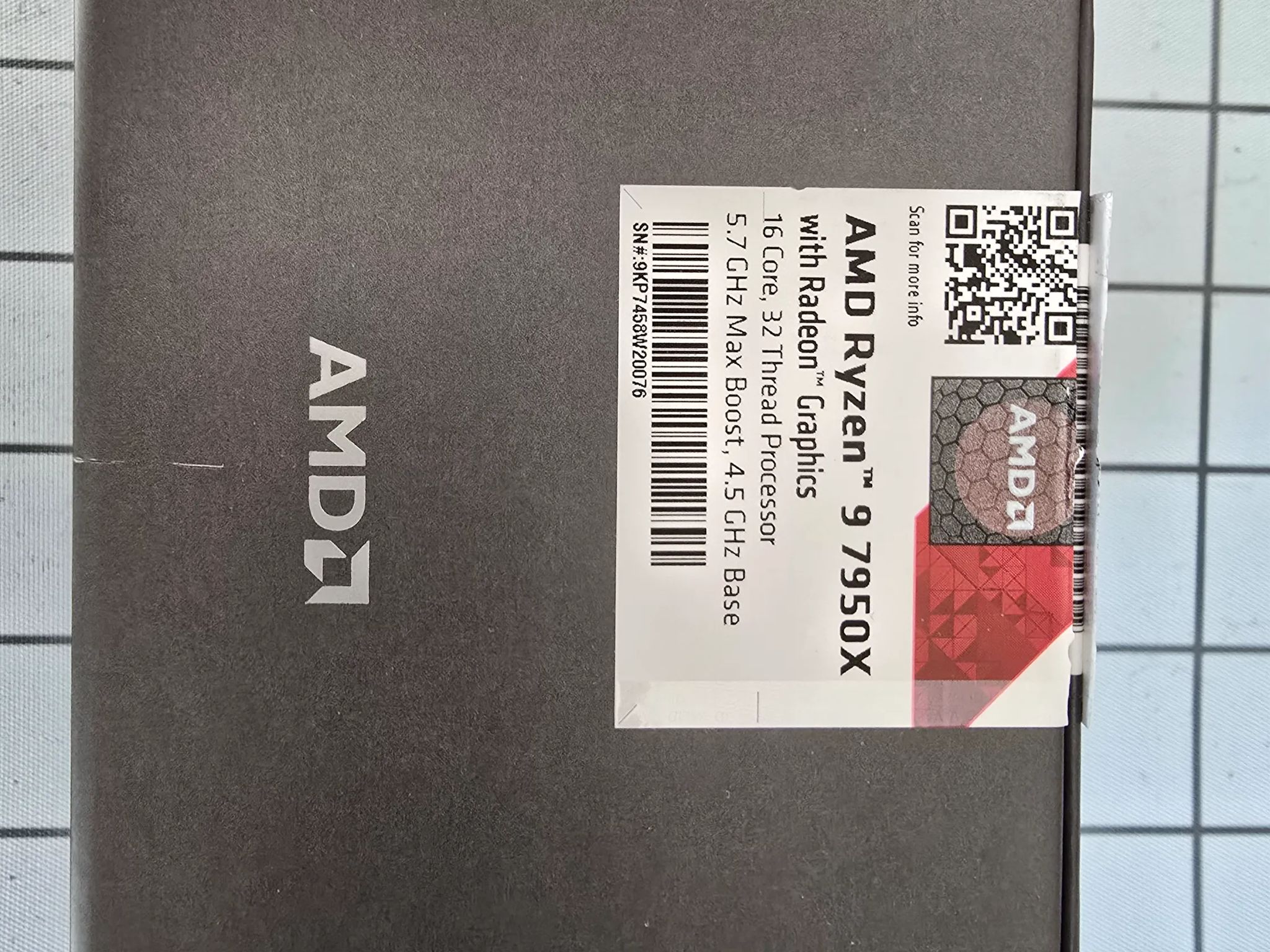 AMD RYZEN 7950X
