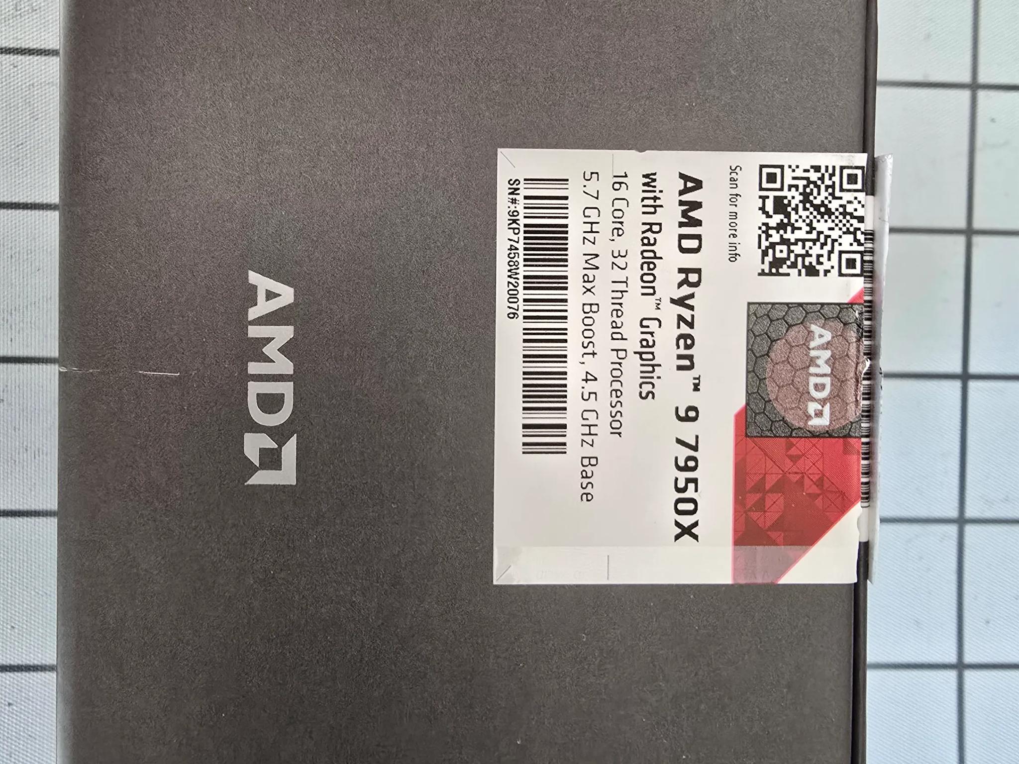 AMD RYZEN 7950X