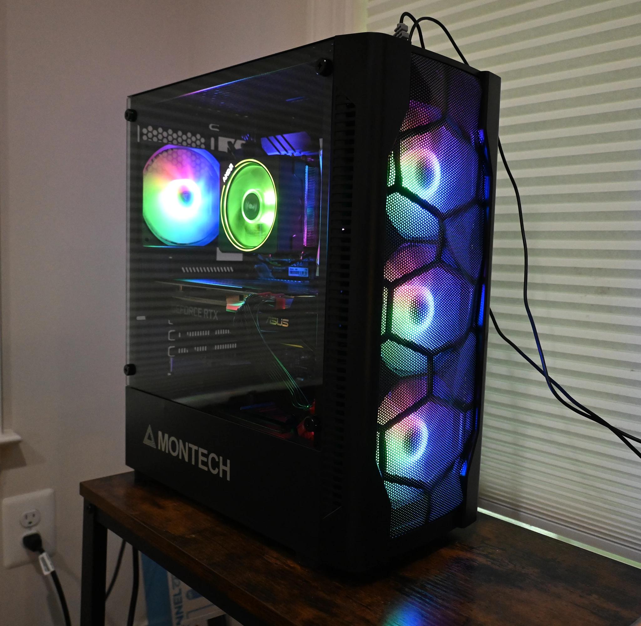 JT-3 Gaming PC | Ryzen 7 3700X | RTX 3070 | 16GB RAM | 1TB SSD | Wi-Fi | Windows 11 Pro