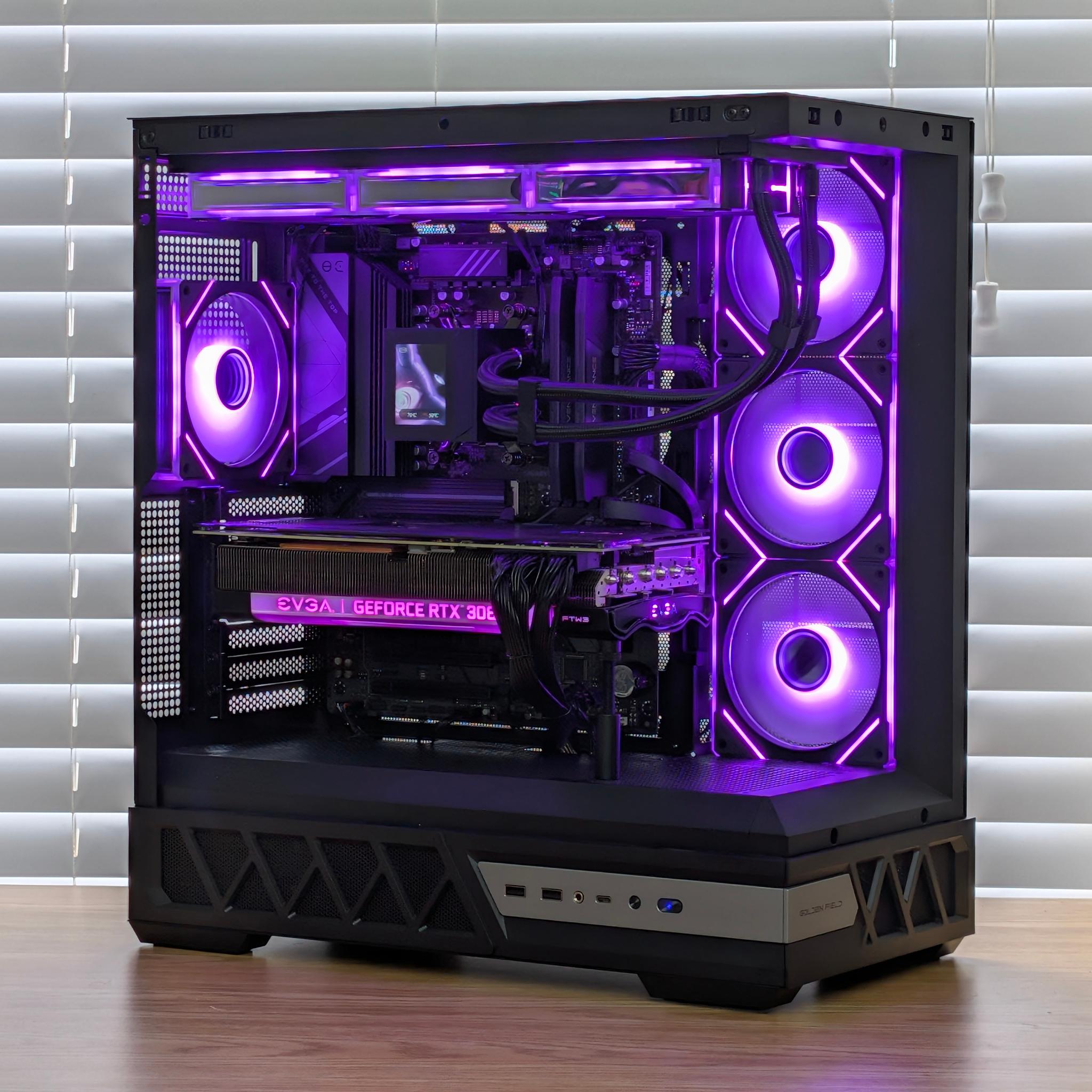 🖤💜Ryzen 7 7700x | RTX 3080Ti | 32GB DDR5 | 2TB SSD | Gaming PC💜🖤