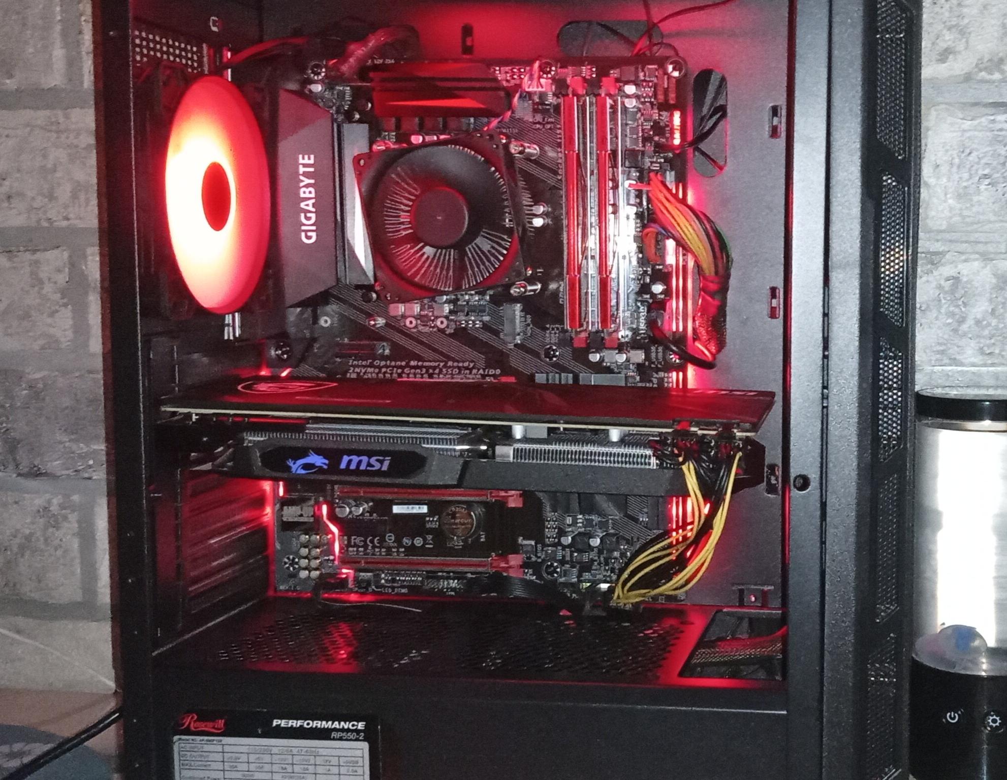 Gaming Pc/i5 6600k/Rx 5600 XT/16GB DDR 4/512 SSD HD/WIN 11 PRO/WIFI