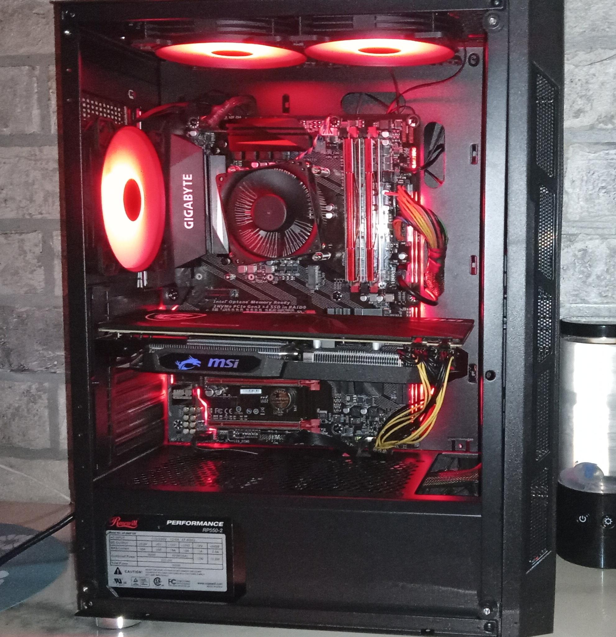 Gaming Pc/i5 6600k/Rx 5600 XT/16GB DDR 4/512 SSD HD/WIN 11 PRO/WIFI