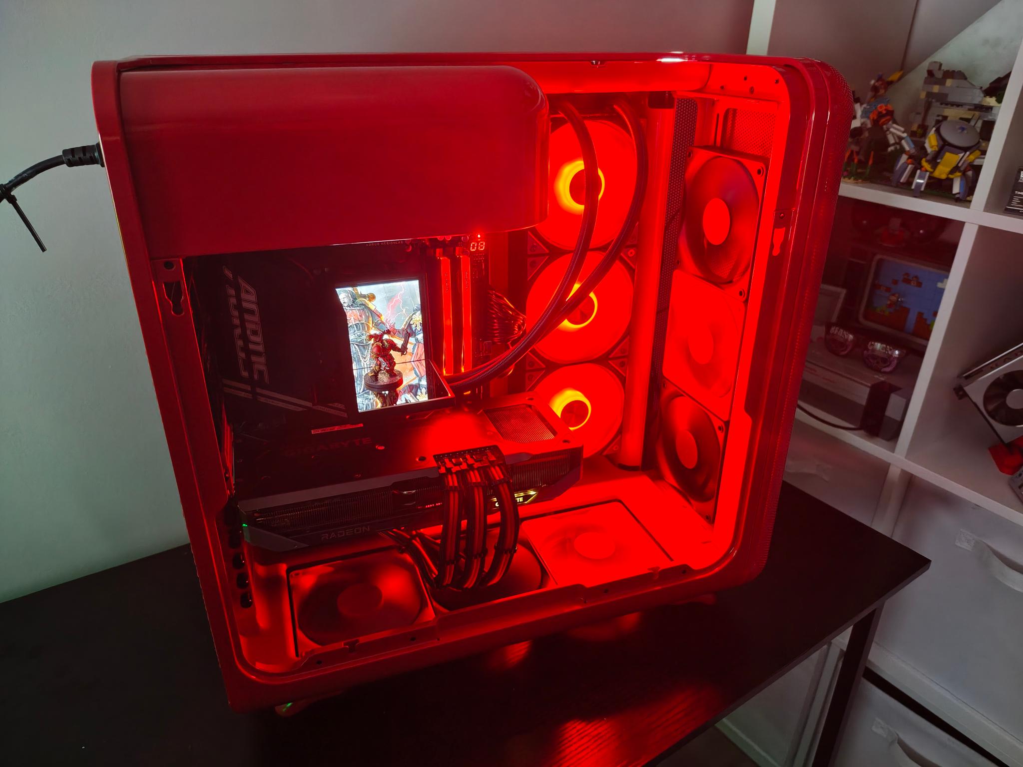 ELITE Performance CUSTOM WARHAMMER 40k GAMING PC, 9070XT, 4 TB nvme, 48 GB ddr 5 ram!