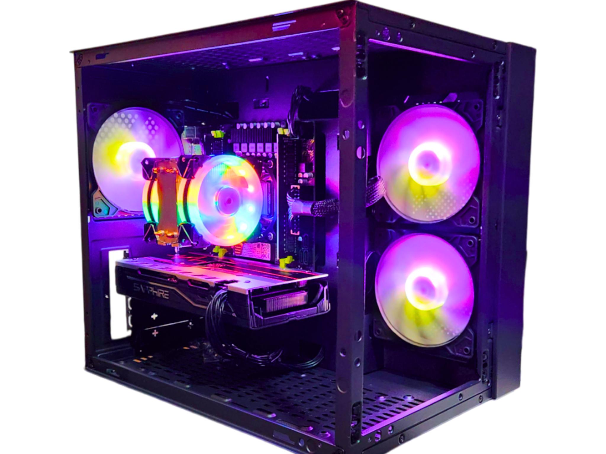 🎑Outlook🌄: RX 580 8GB | Xeon E5-2650 V3 | 16GB DDR4 RAM | 512GB SSD | 5 Fans | RGB Gaming PC