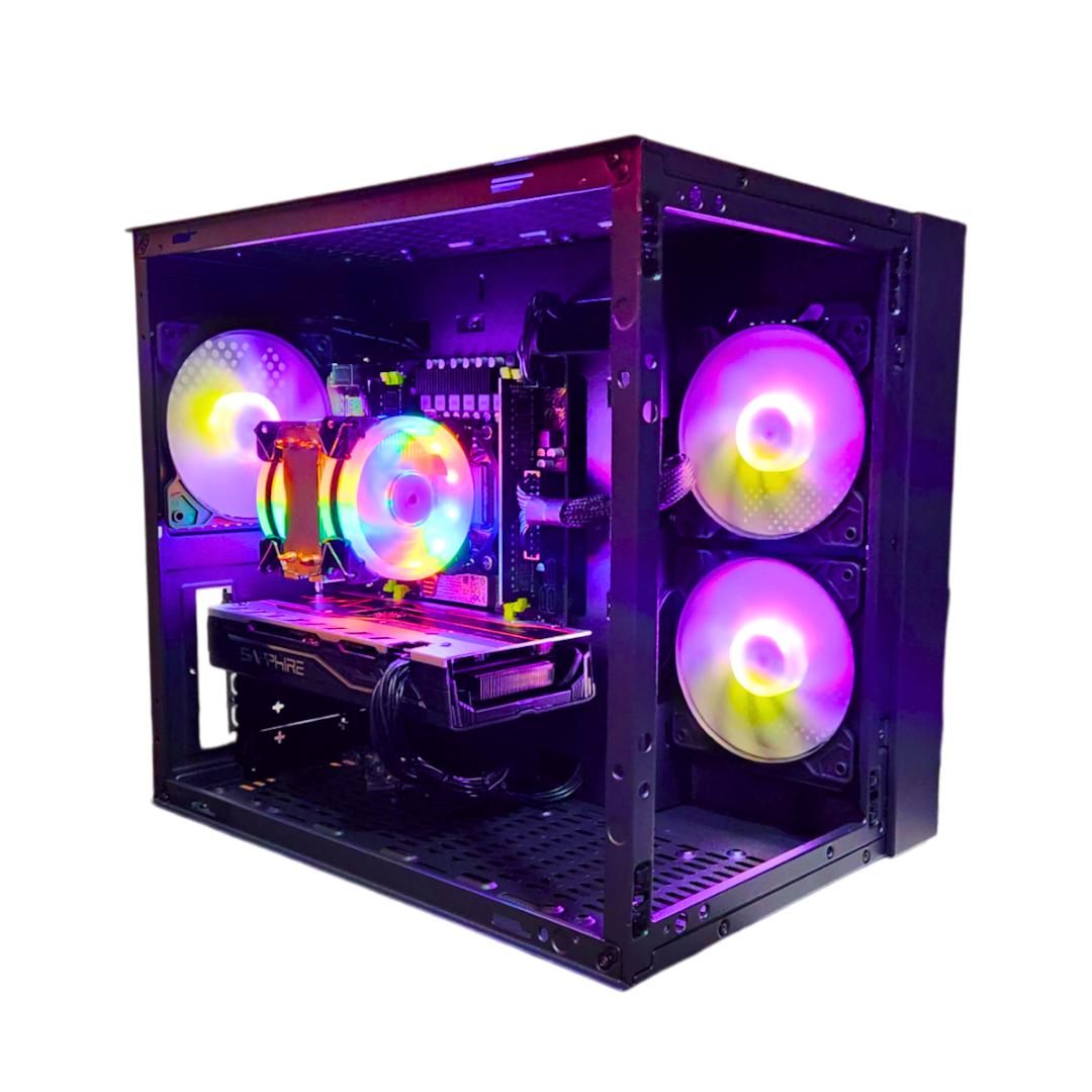 🎑Outlook🌄: RX 580 8GB | Xeon E5-2650 V3 | 16GB DDR4 RAM | 512GB SSD | 5 Fans | RGB Gaming PC