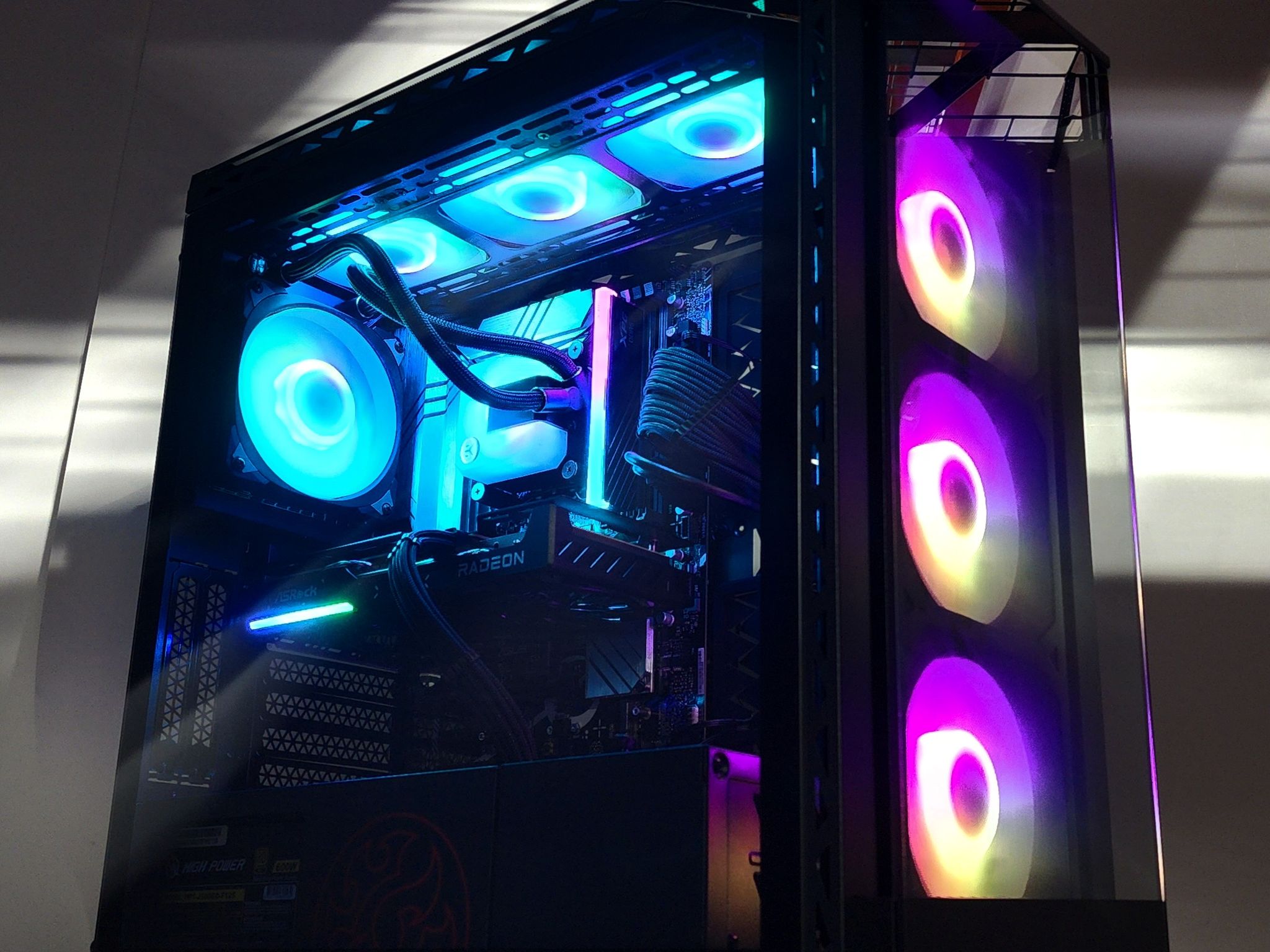 Gaming PC i5-13400F 16GB RAM 500GB SSD RX 9060 8GB Windows 11 Computer