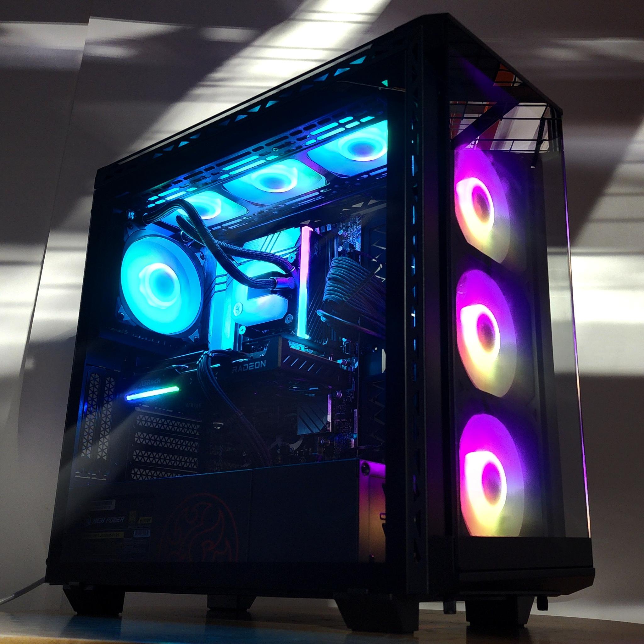 Gaming PC i5-13400F 16GB RAM 500GB SSD RX 9060 8GB Windows 11 Computer