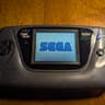 Sega Game Gear Handheld Console, Fully Recapped + Glass Screen Lens, with Sonic Chaos Game Cartridge