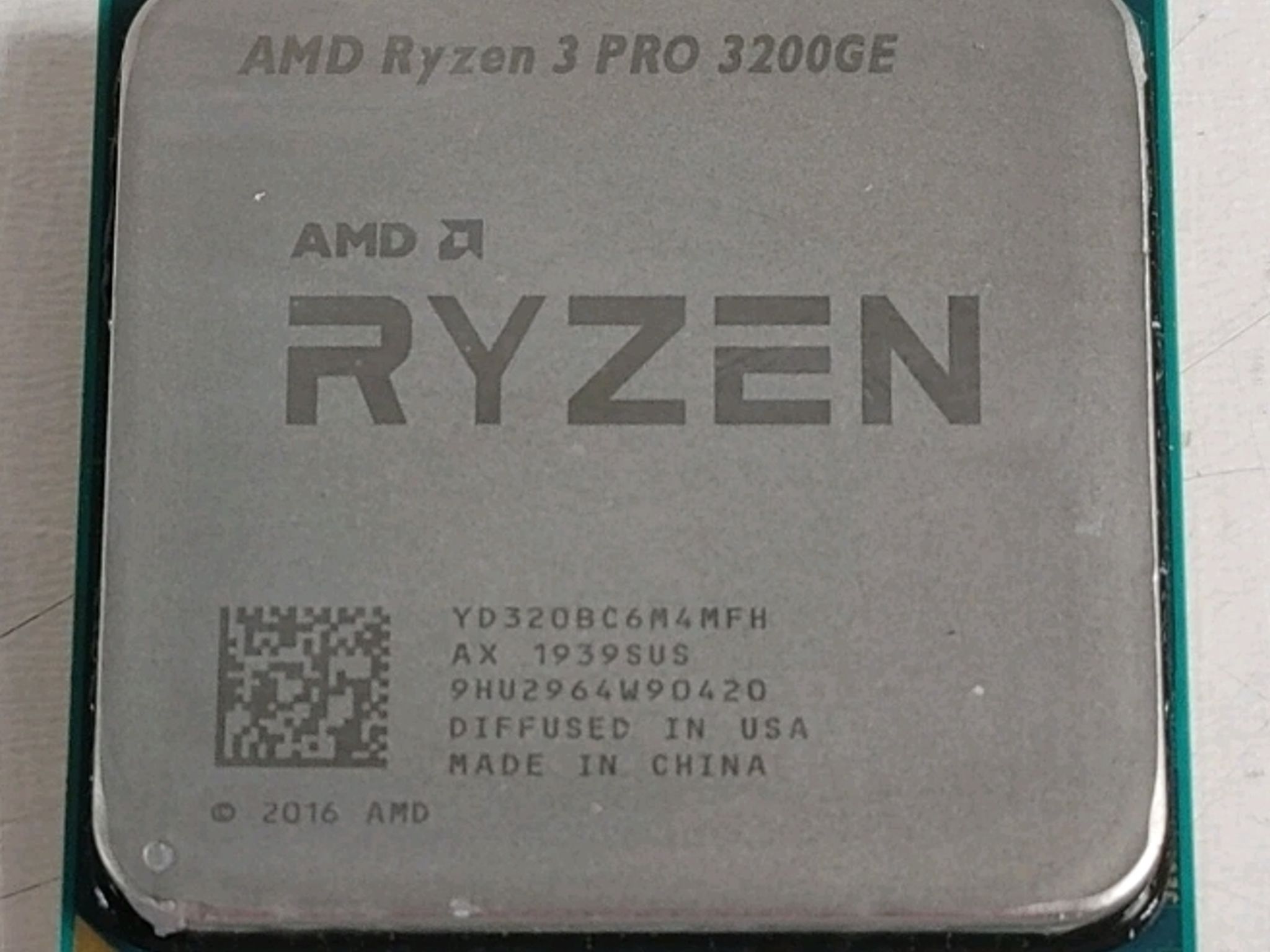 AMD Ryzen 3 3200GE Quad-Core 3.3 GHz Socket AM4 35W Processor! $35 OBO!