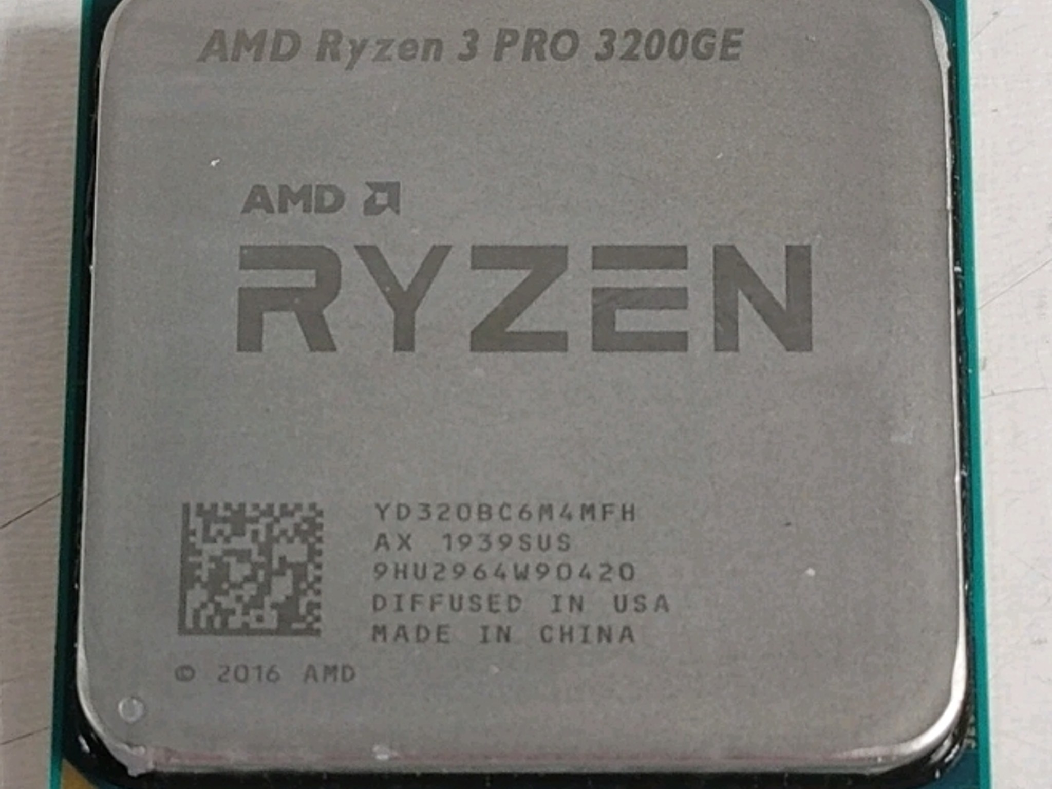AMD Ryzen 3 3200GE Quad-Core 3.3 GHz Socket AM4 35W Processor! $35 OBO!
